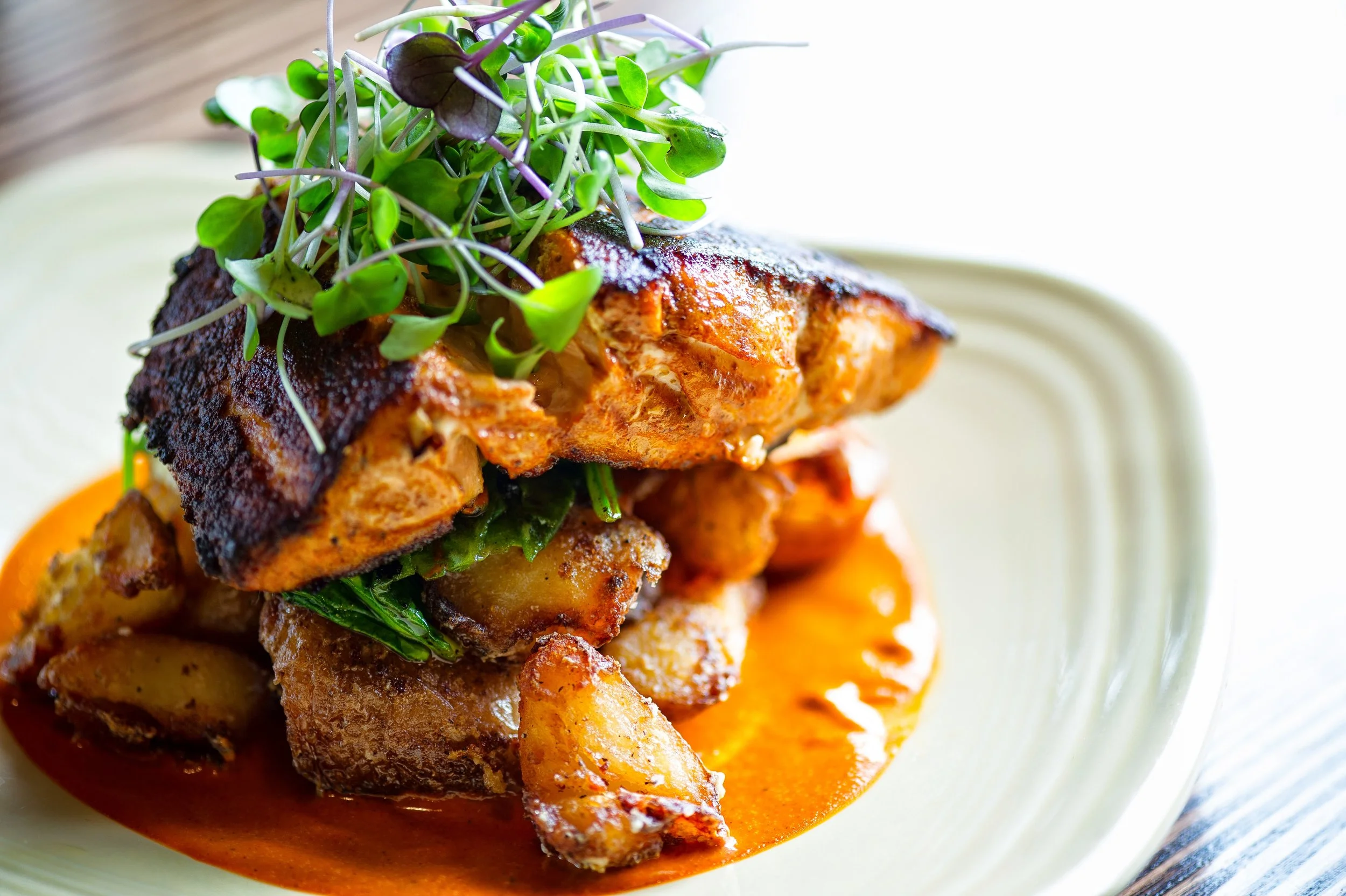 Salmon Al Pastor
