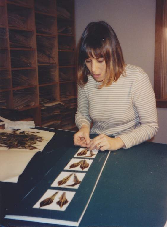 Maggie in her studio