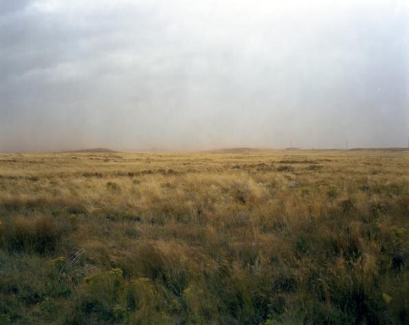 Storm Over Field, Laramie, Wyoming, 2005