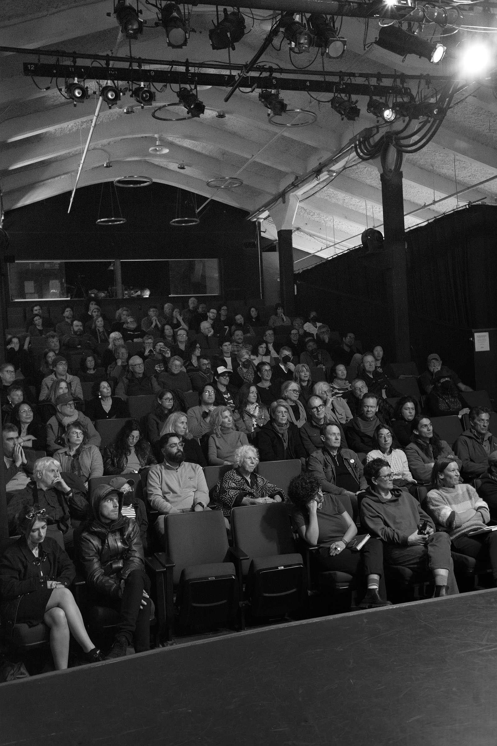  PhotoAlliance 2024 Lecture with Carolyn Drake and Ebti at Bayfront Theater at Fort Mason, March 3rd, 2024. 