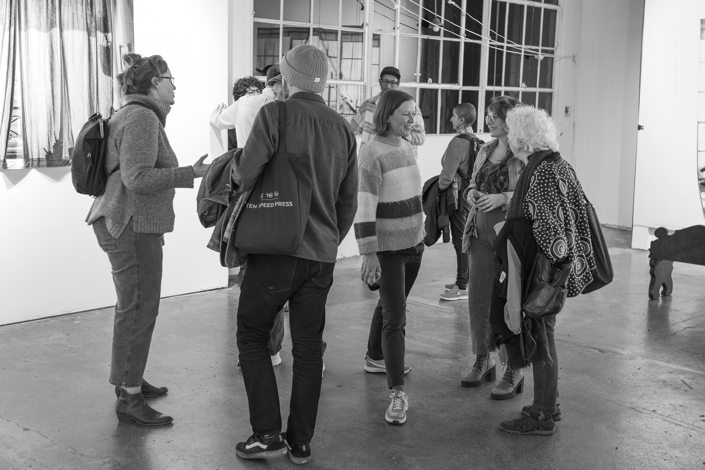  PhotoAlliance 2024 Lecture with Carolyn Drake and Ebti at Bayfront Theater at Fort Mason, March 3rd, 2024. 