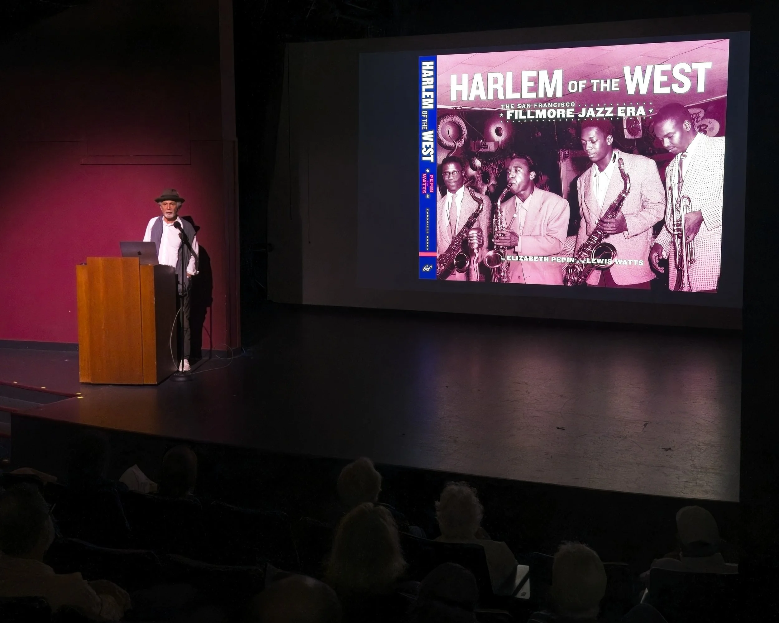 Lewis Watts speaks at PhotoAlliance, September 7th, 2025 at BATS Improv