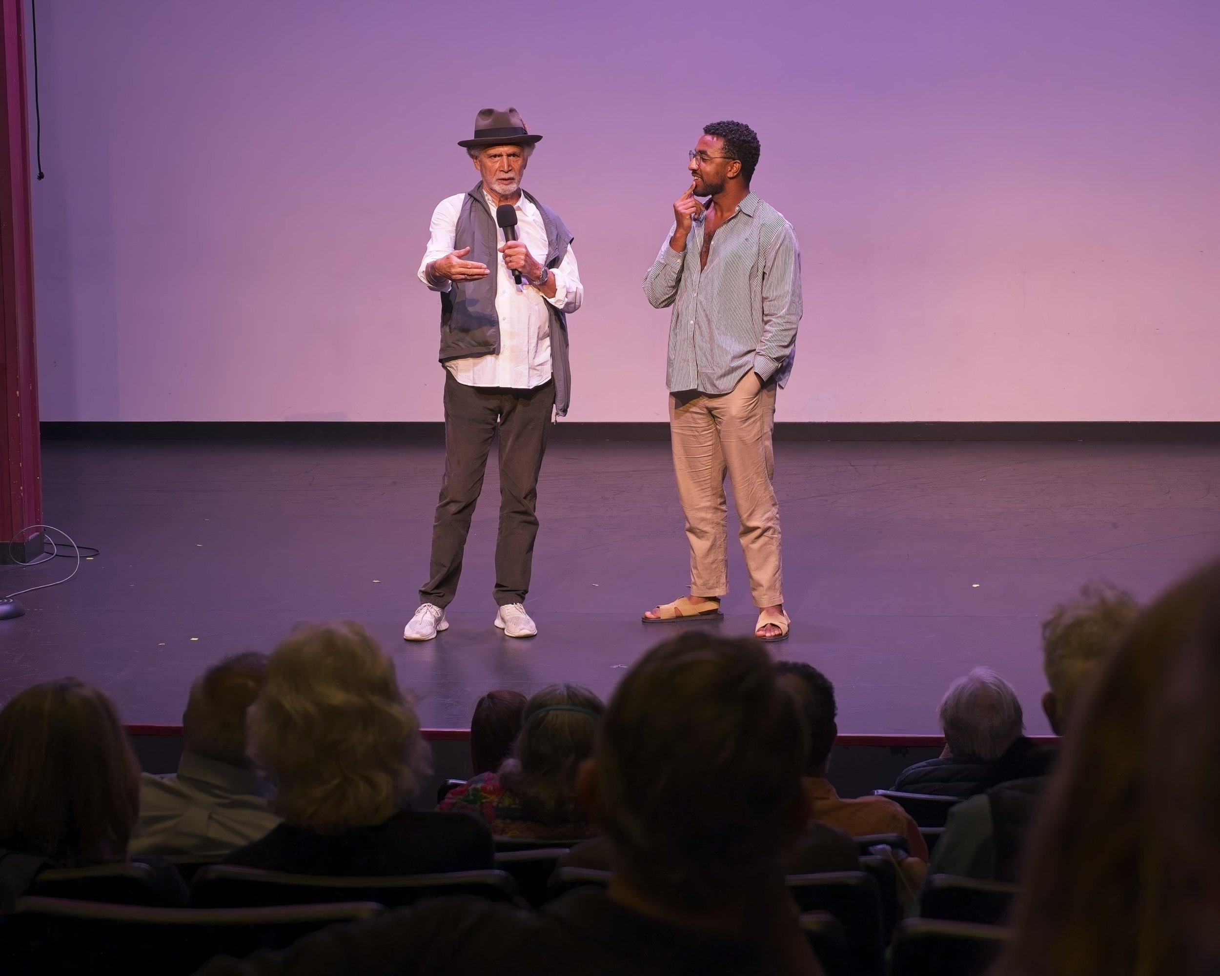 Lewis Watts &amp; Jonathan Mark Jackson speak at PhotoAlliance, September 7th, 2025 at BATS Improv