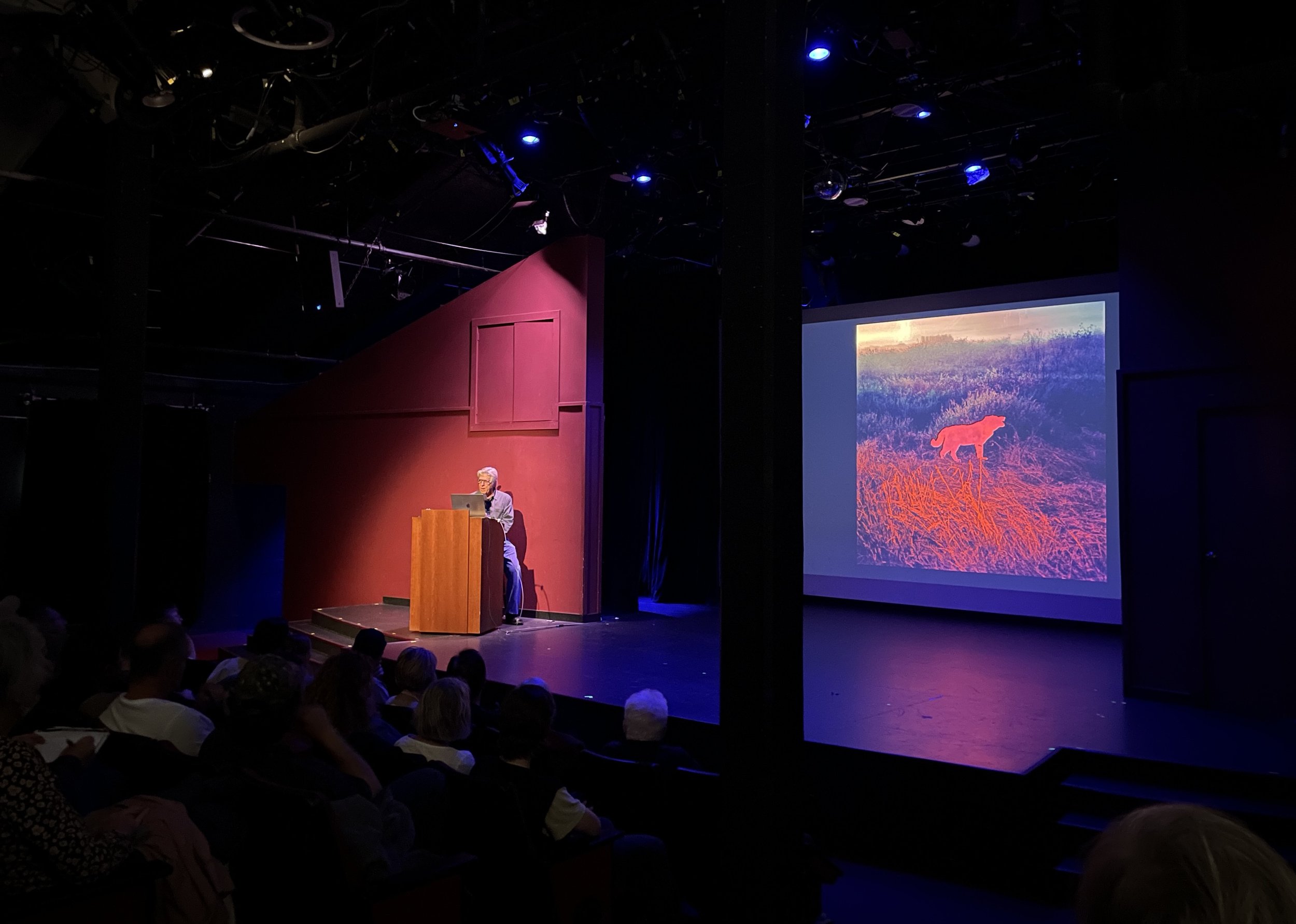 John Divola speaks at PhotoAlliance, October 12, 2025 at BATS Theater