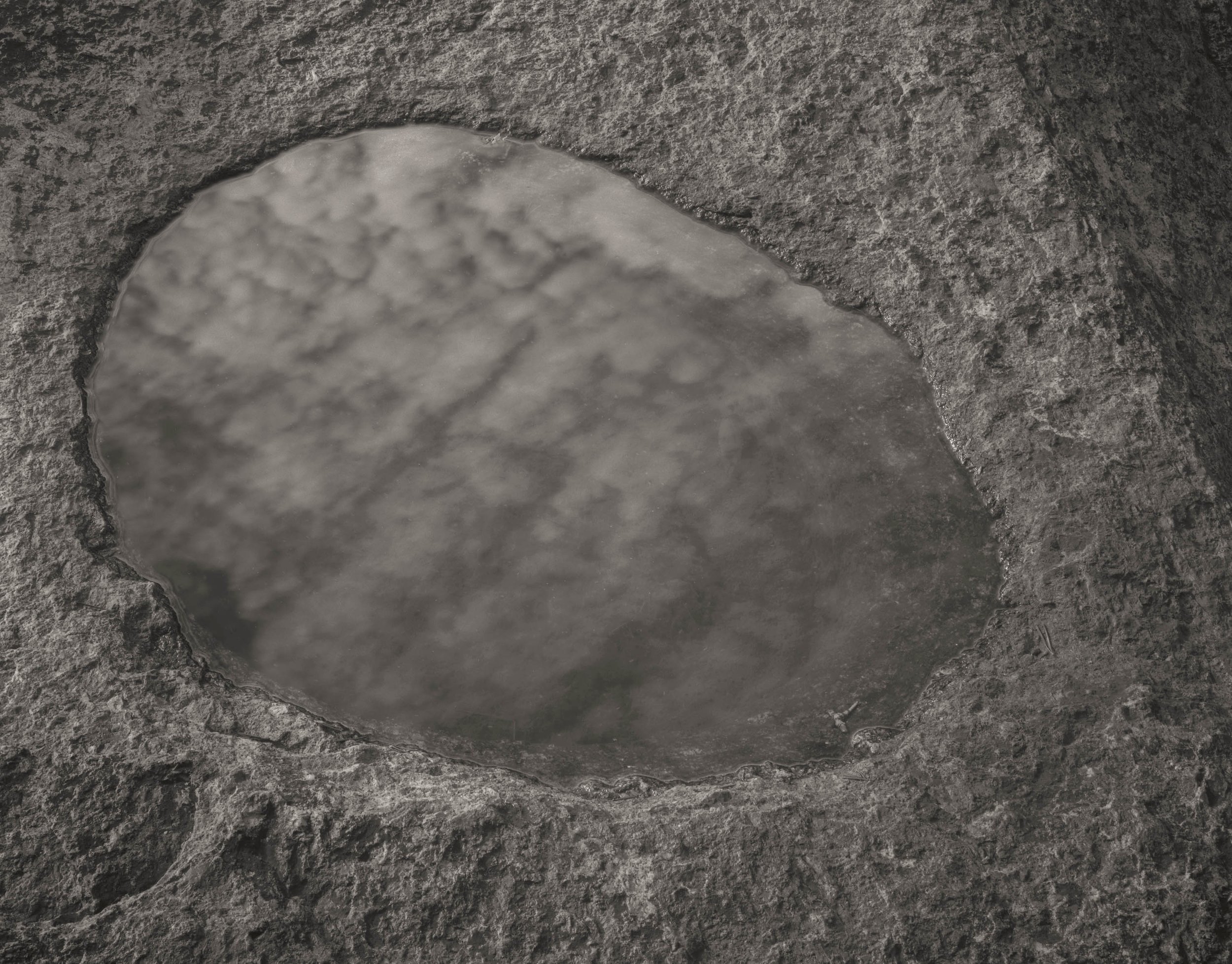 Mark Citret - Pothole #1, Miller Cascade, 2015