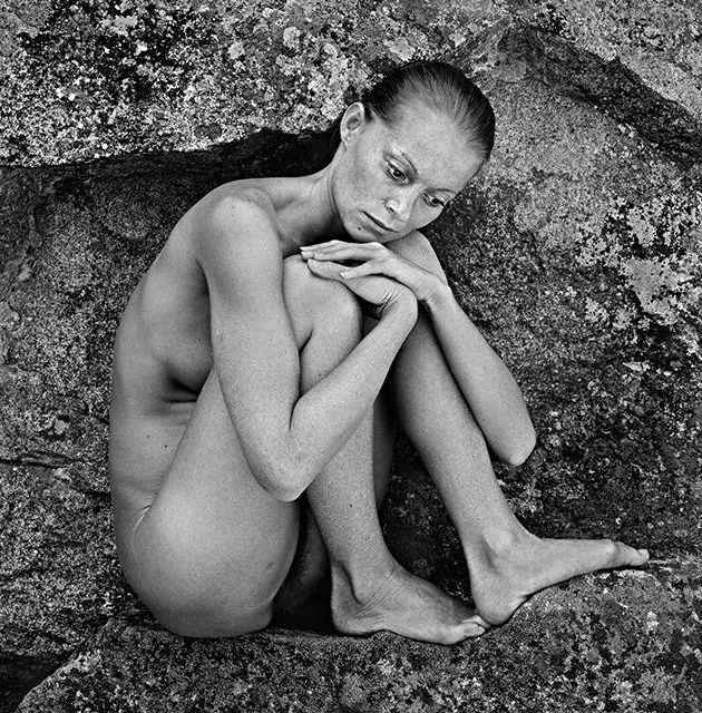 Chris Johnson, Twinka in Yosemite, 1974