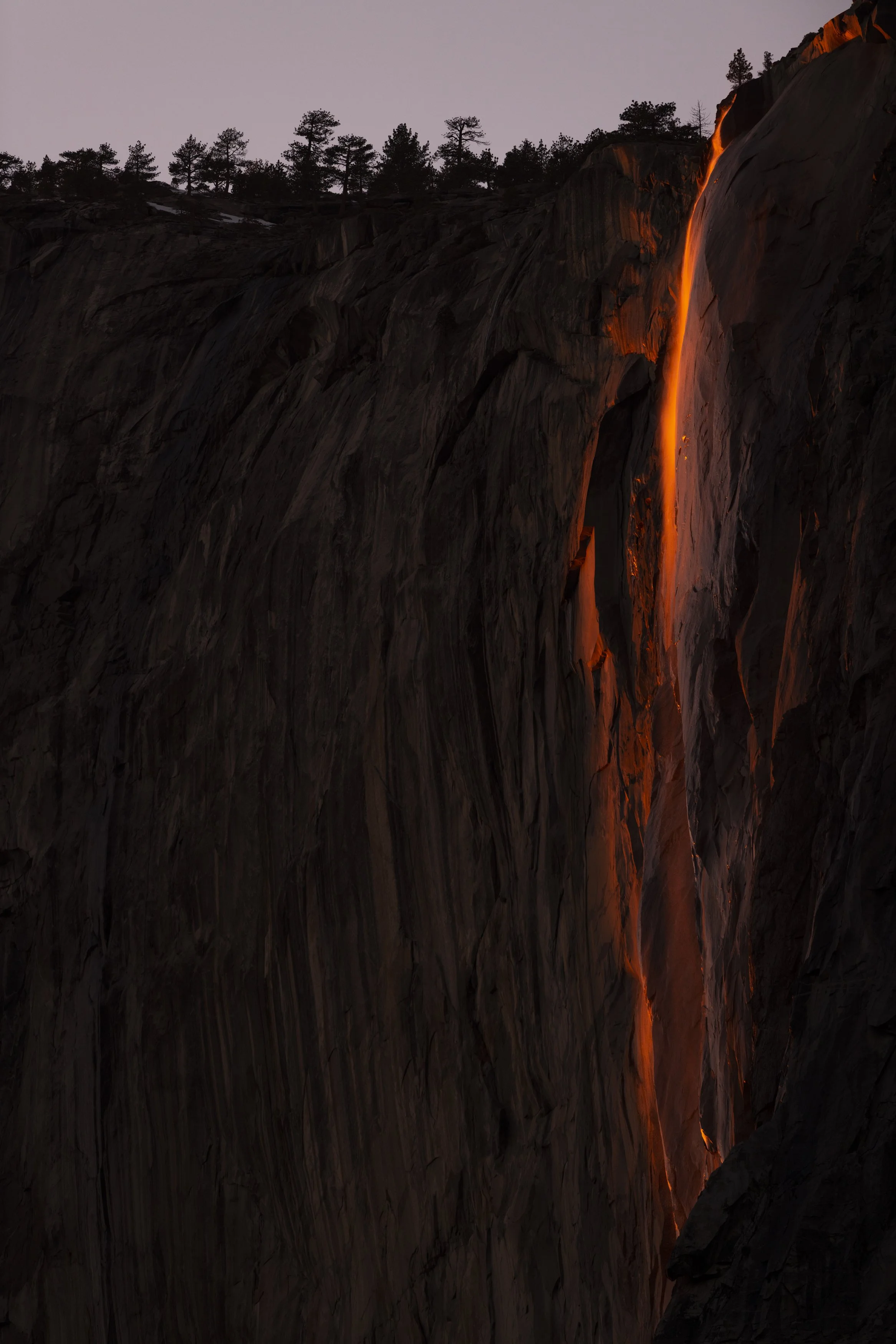 Nicolò Sertorio, Yosemite fire fall, 2022