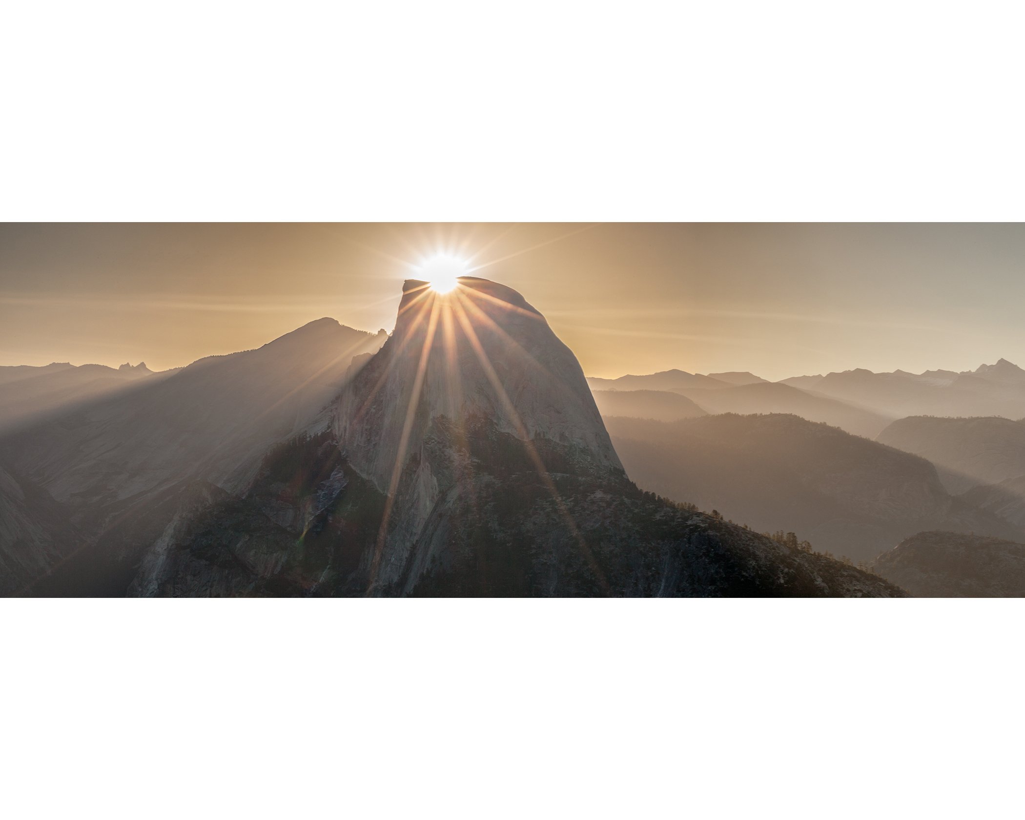Douglas Stinson, Sunrise over Half Dome, 2014