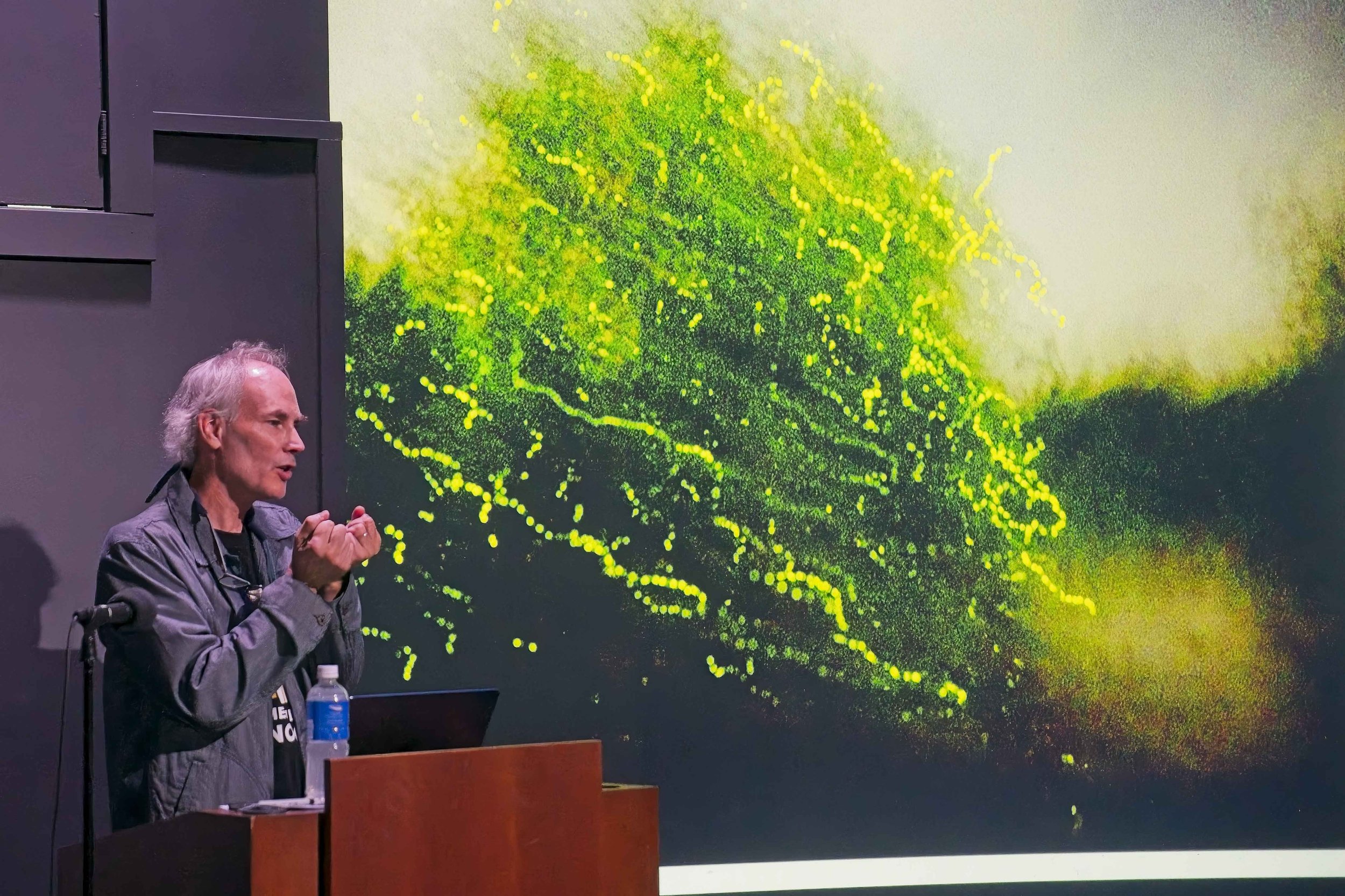 2026 Lecture Series with Elijah Gowin in Conversation with Emmet Gowin and Edith Morris. Oct 11. BATS Improv at Fort Mason