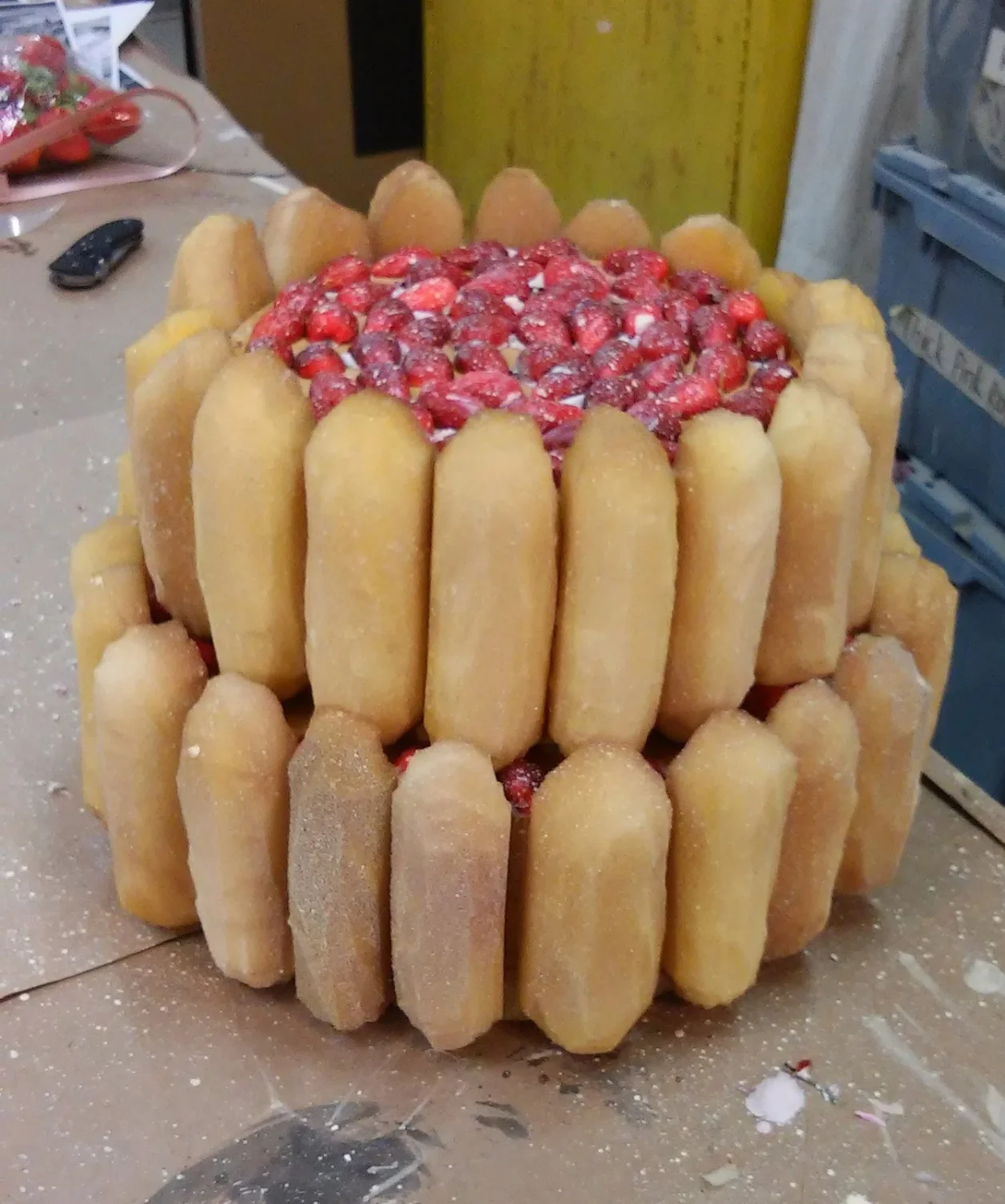  Lady finger cake made for Centerstage's production of Amadeus.&nbsp; 