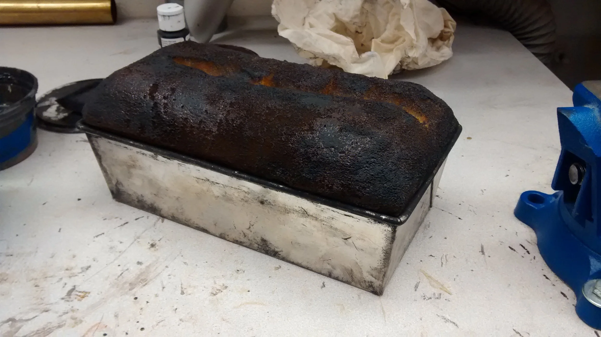  Burnt bread for The Juilliard School's production of  Snore . 