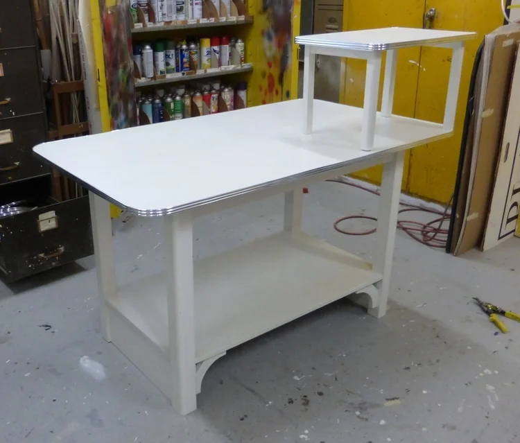  Foley table created for Centerstage's  It's a Wonderful Life: A Radio Play.&nbsp;  