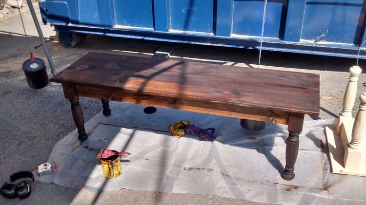  Bench made for Glimmerglass's production of  Madame Butterfly.  