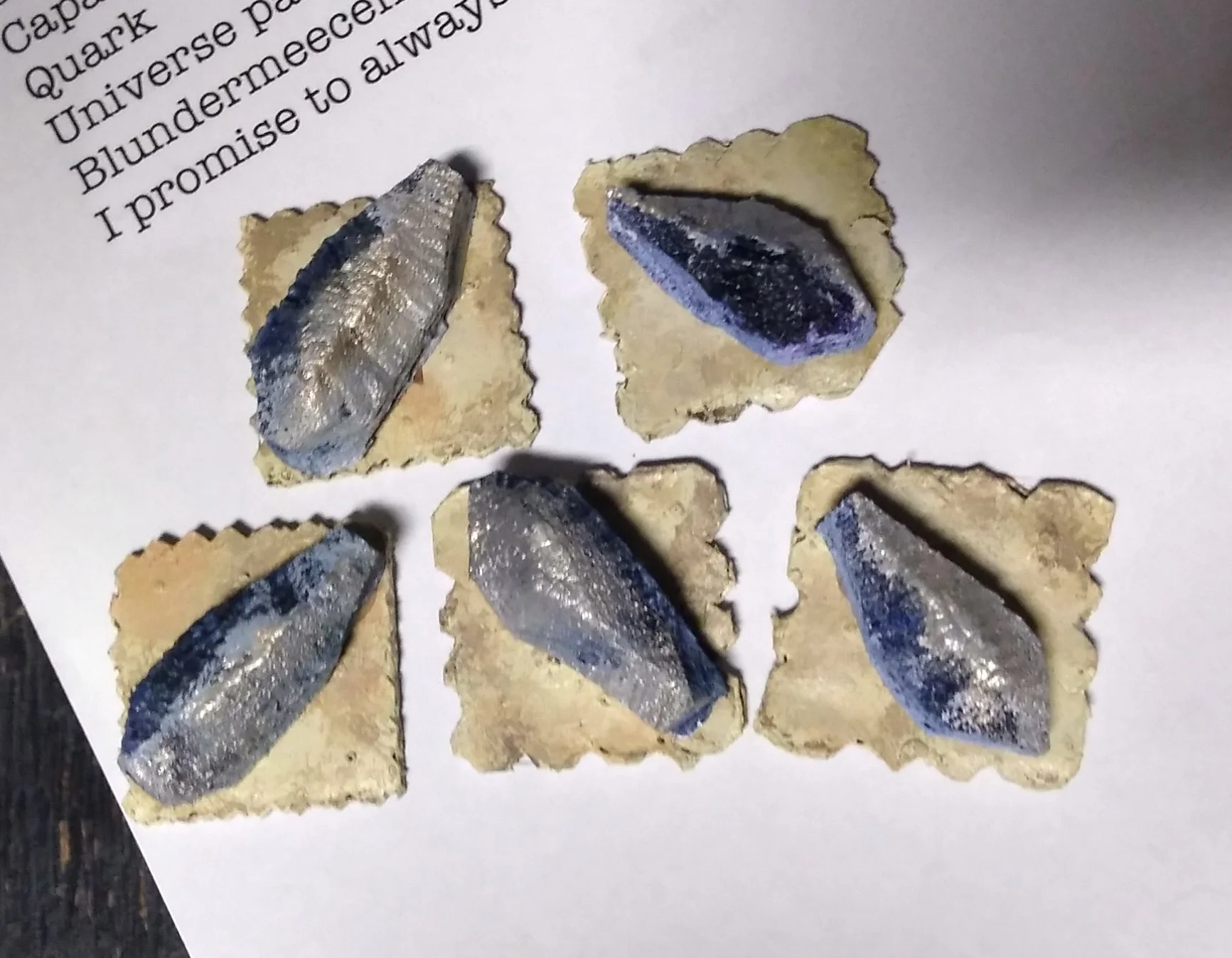  Sardines on saltine crackers&nbsp; 