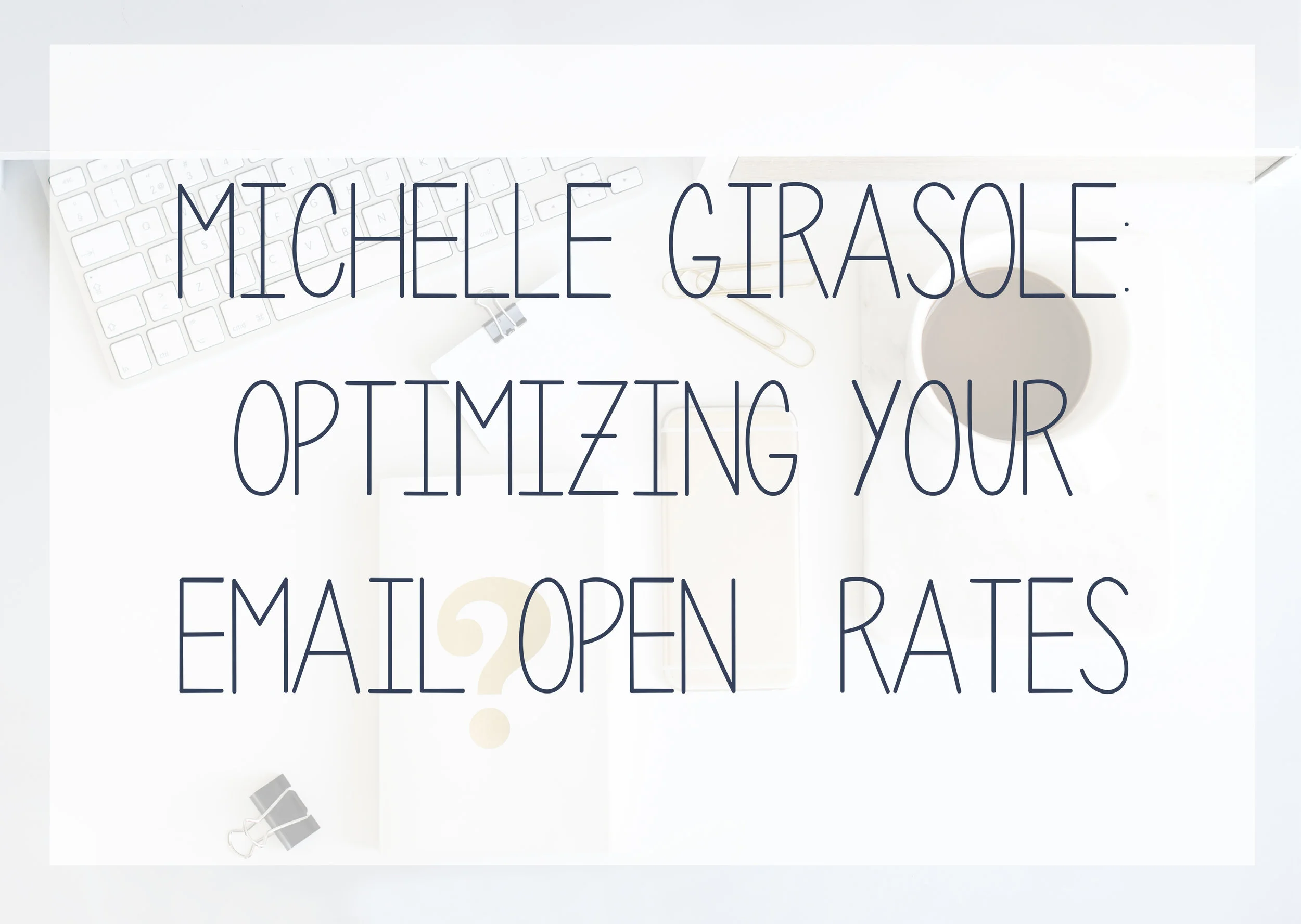 Learn some quick changes to increase your email open rates.