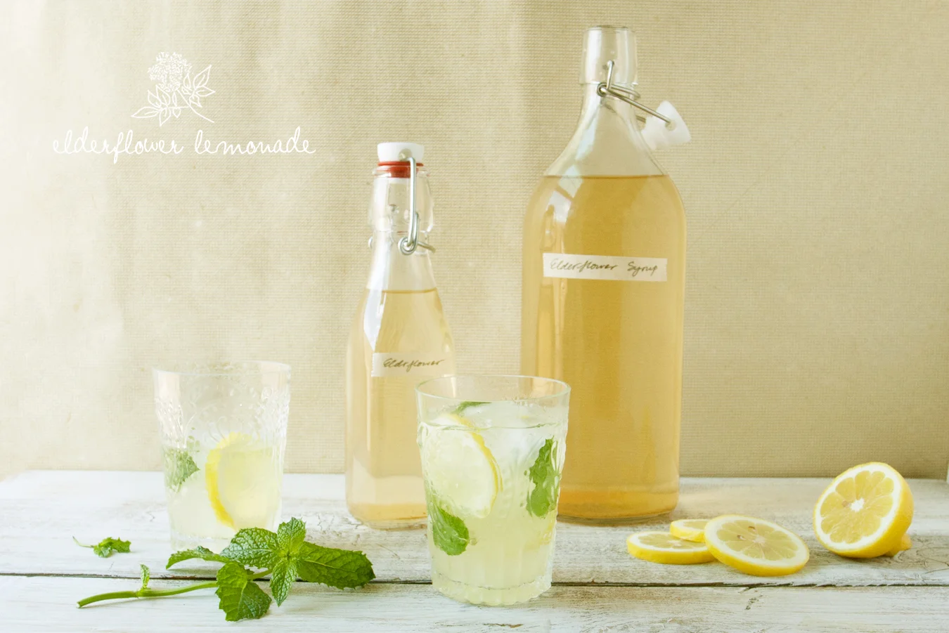 Elderflower Lemonade Sprig Of Thyme