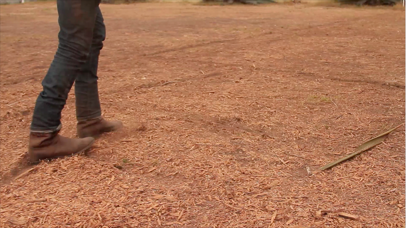 Soil to be healed at the new garden space in Venice
