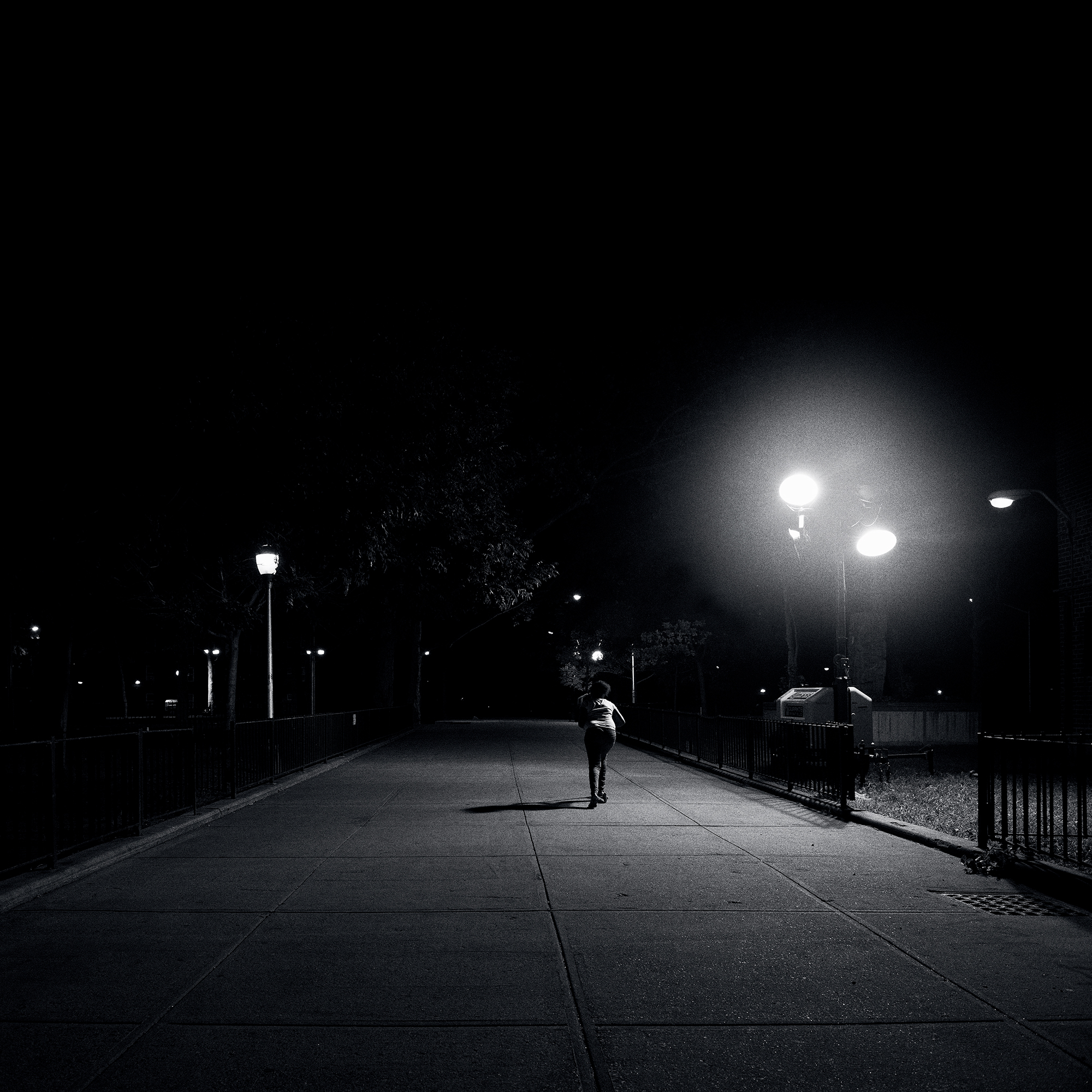 turn on the bright lights