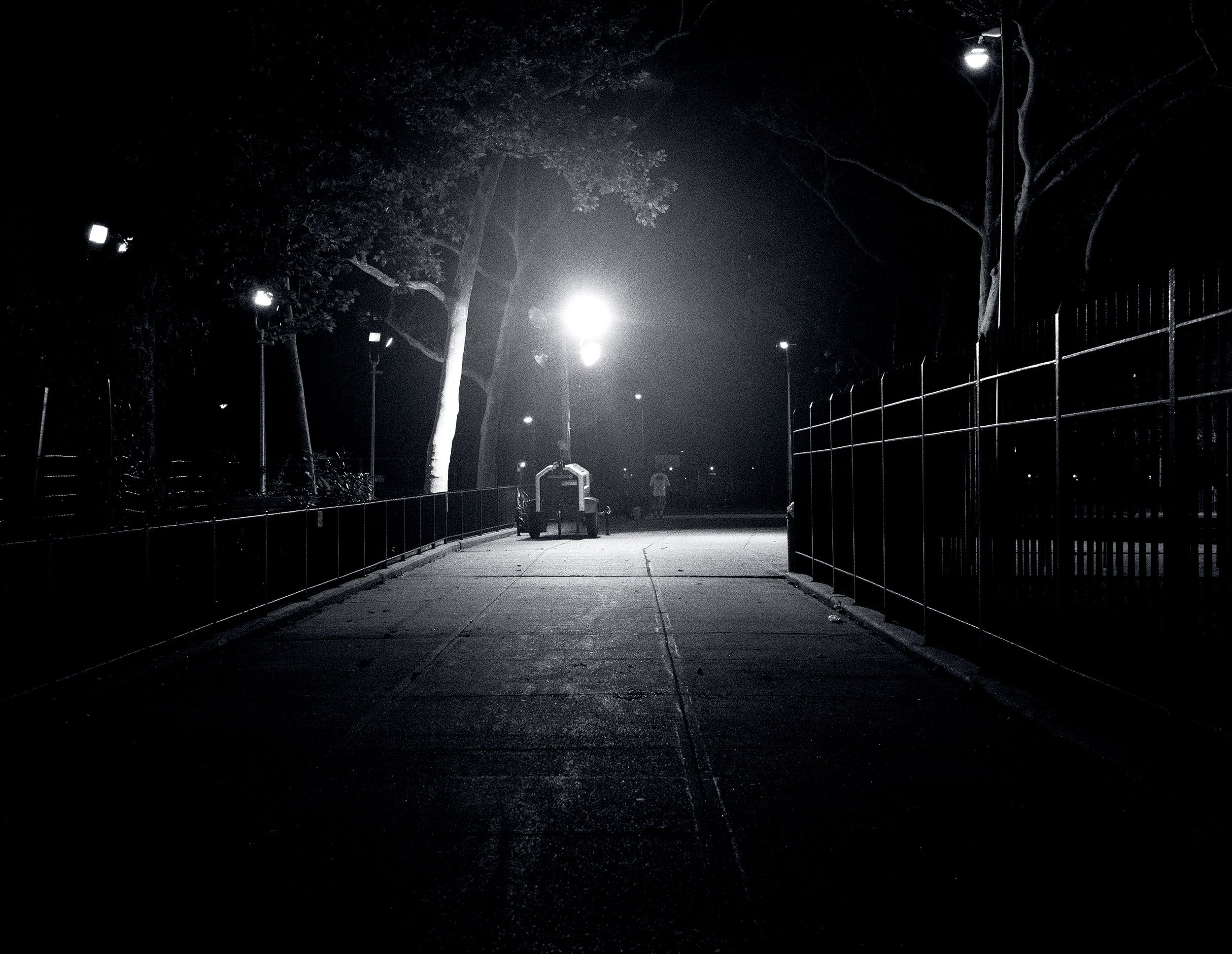 turn on the bright lights