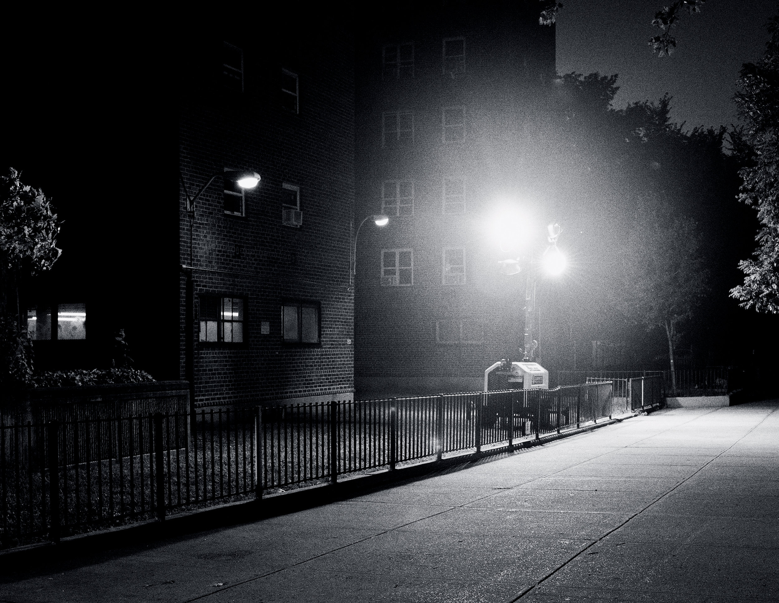 turn on the bright lights