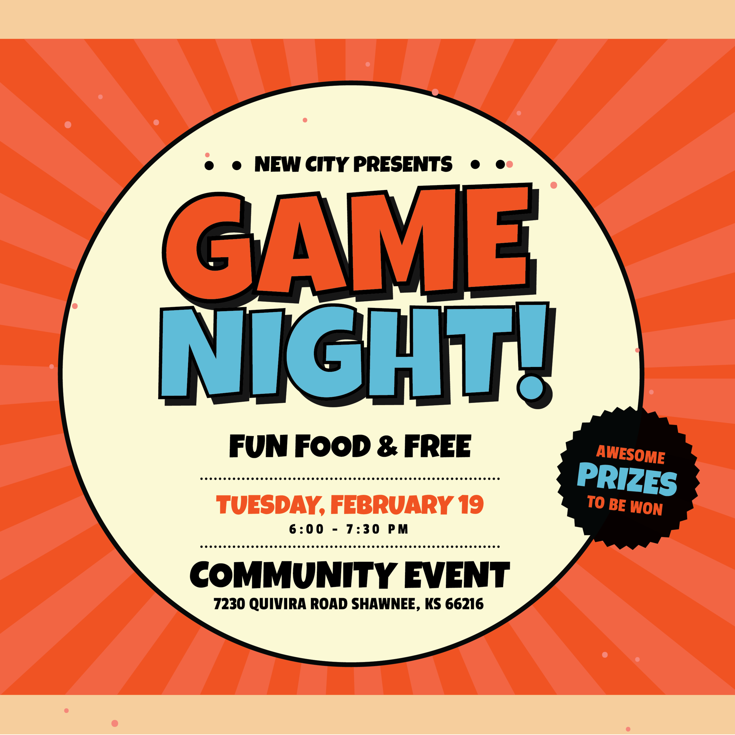 Kids City Game Night