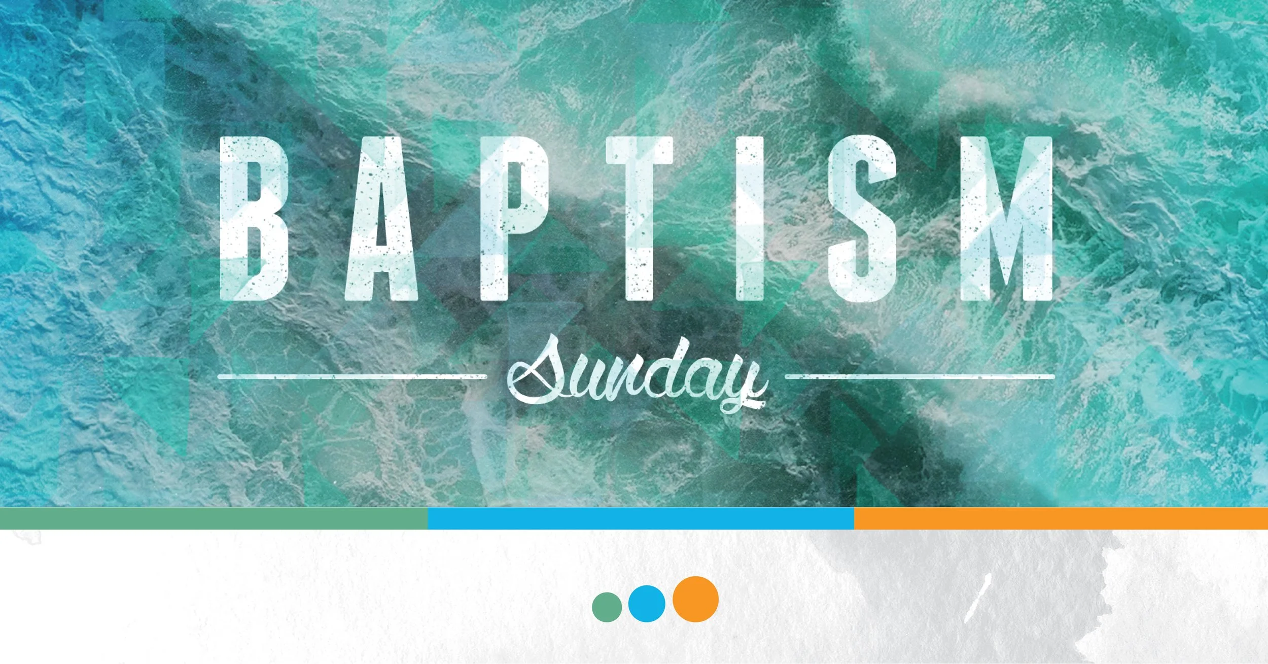 Baptism Sunday | Edgerton
