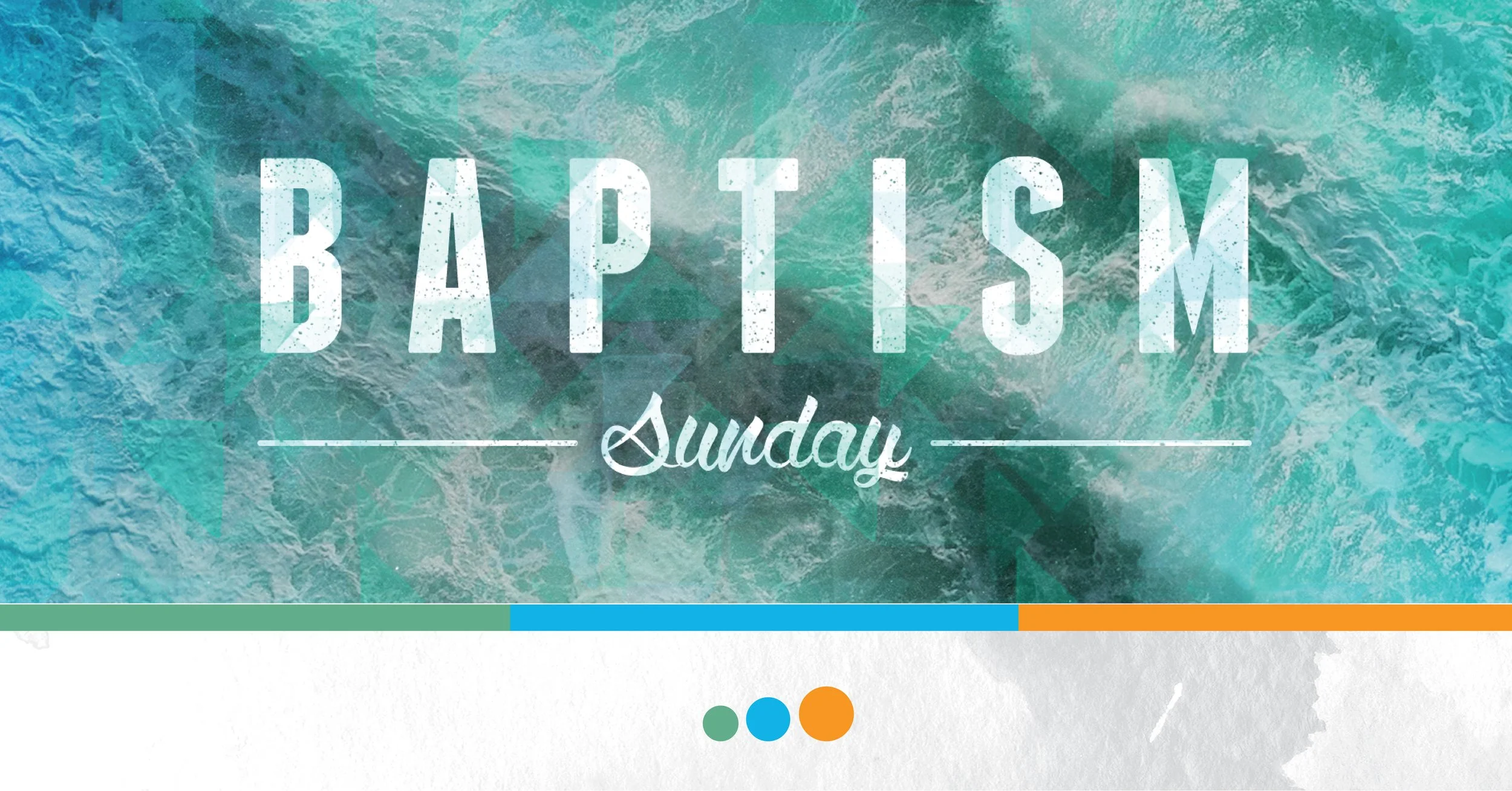 Baptism Sunday | Edgerton