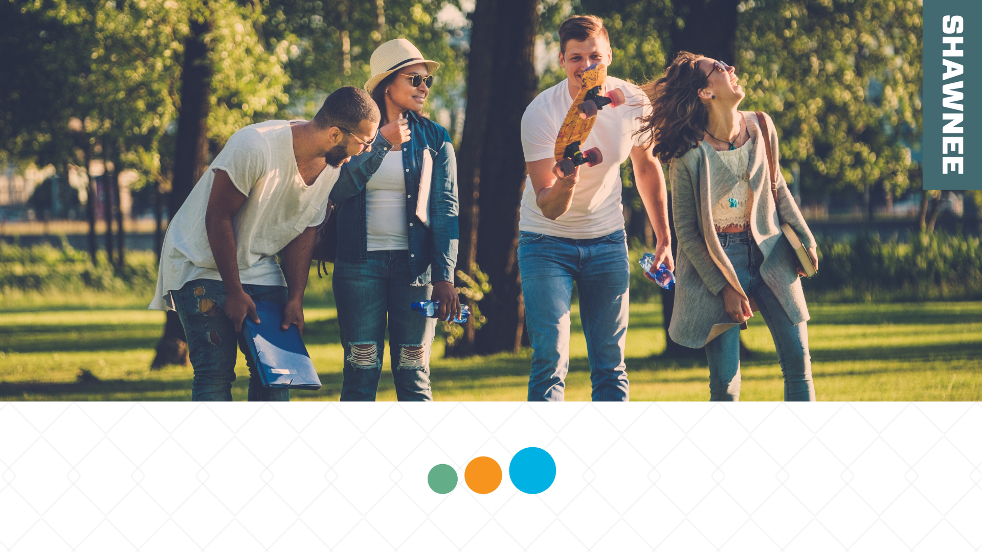 Young Adults Picnic in the Park