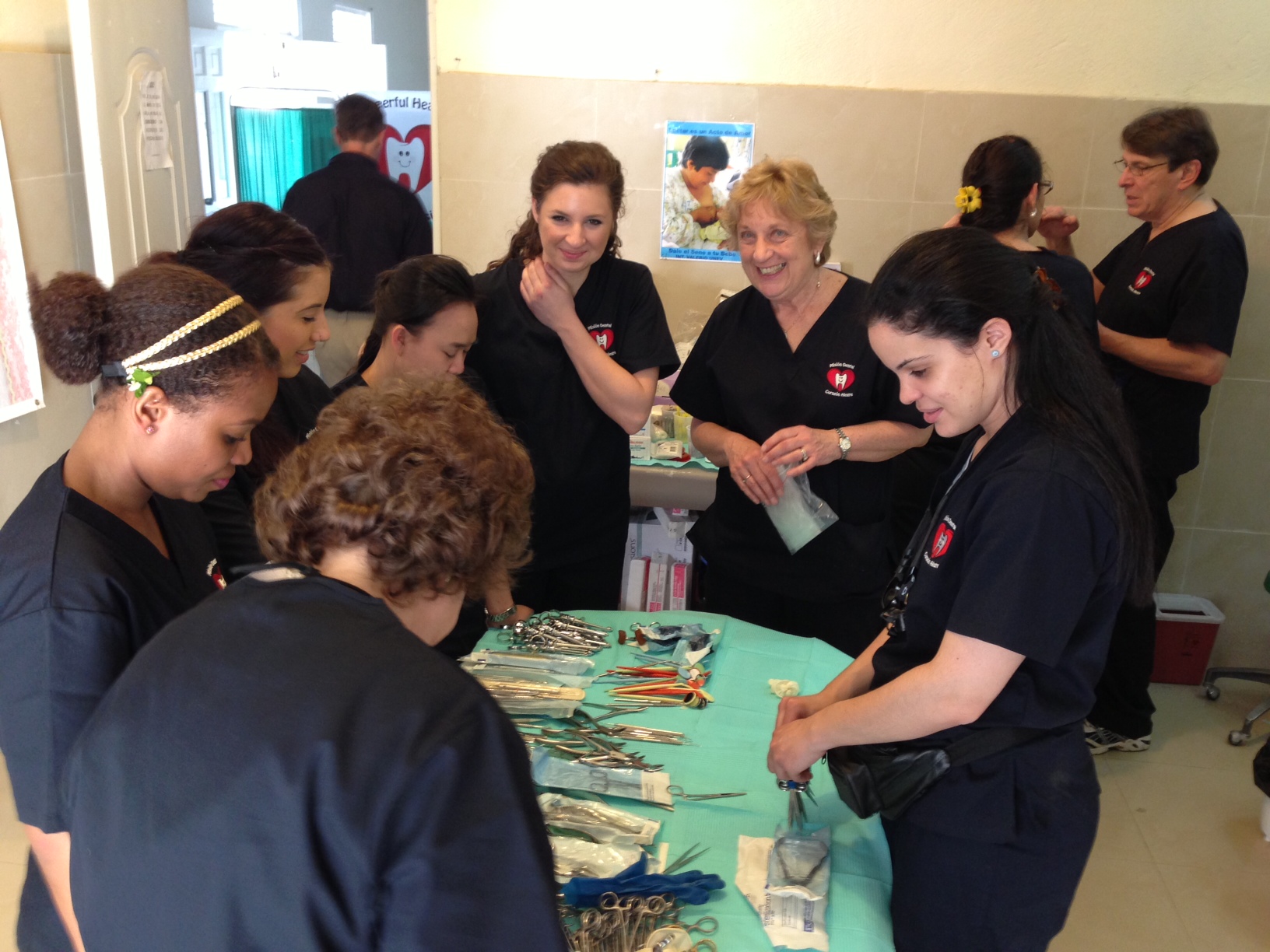 Prepping the clinic
