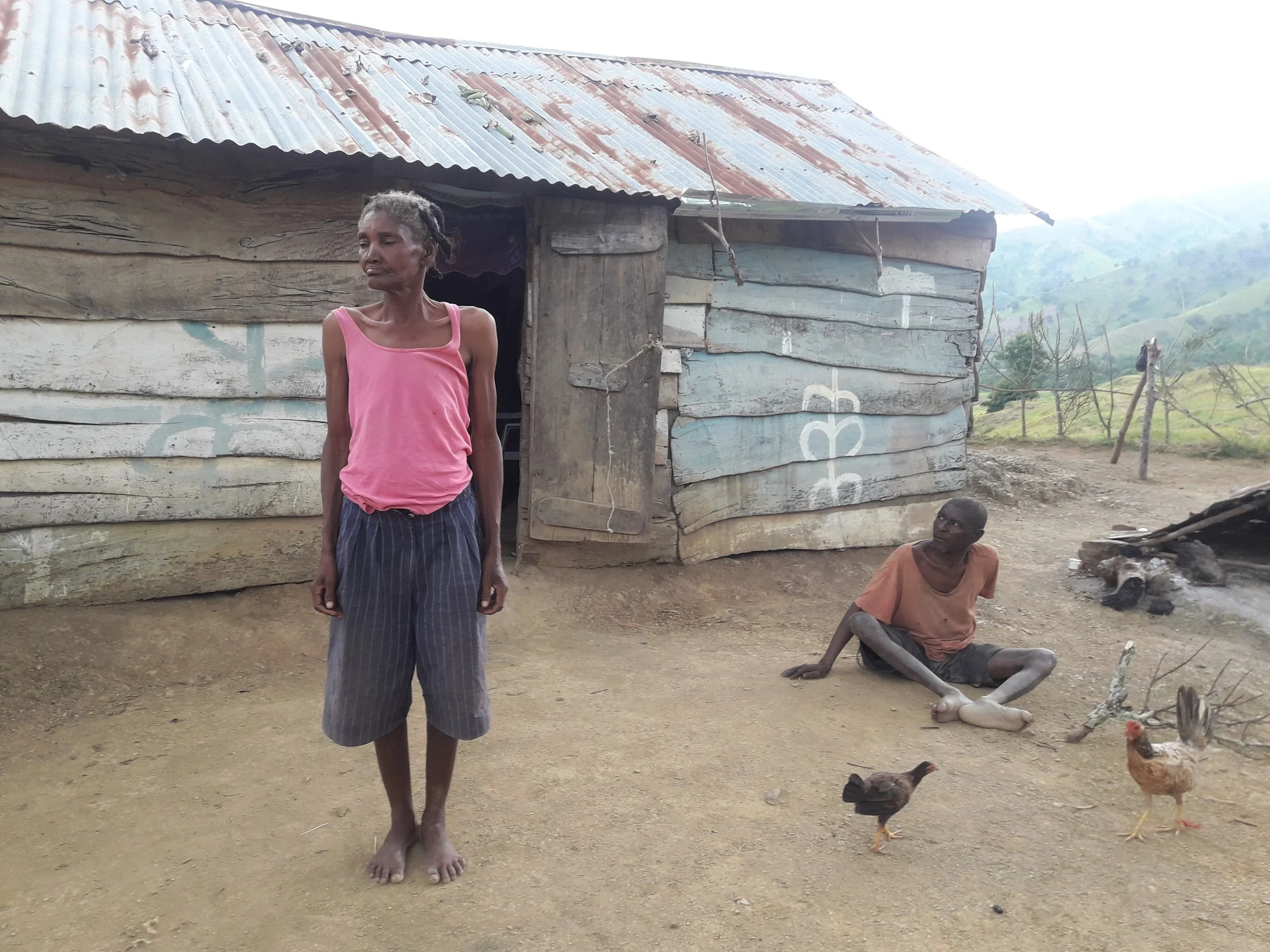 No societal safety net exists in Lagua. The young and old face daily struggles.