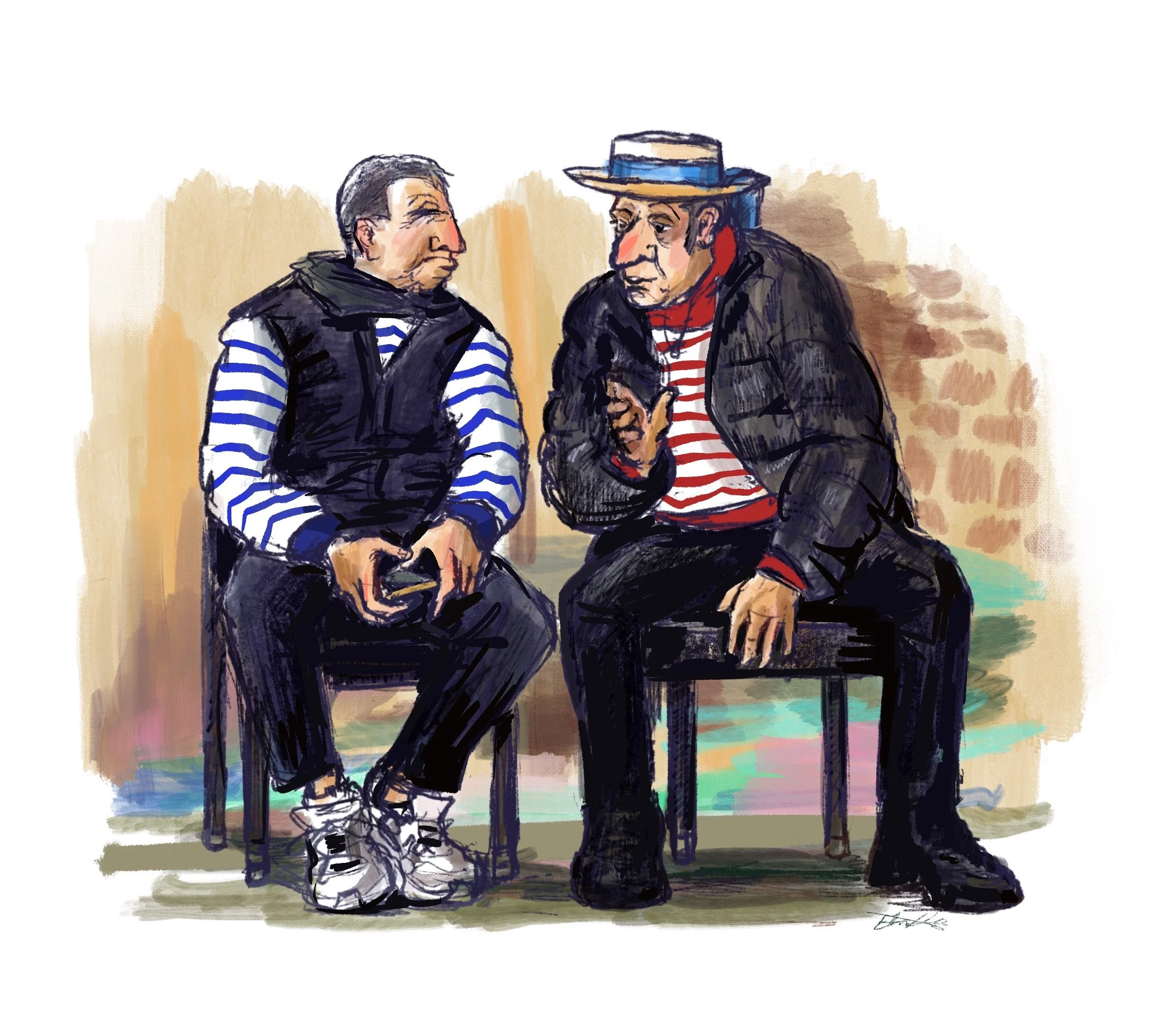 Gossiping Gondoliers.JPG