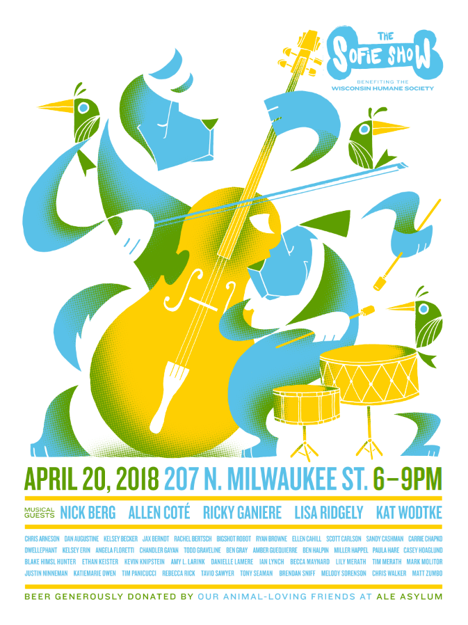Poster design and art by Dan Augustine