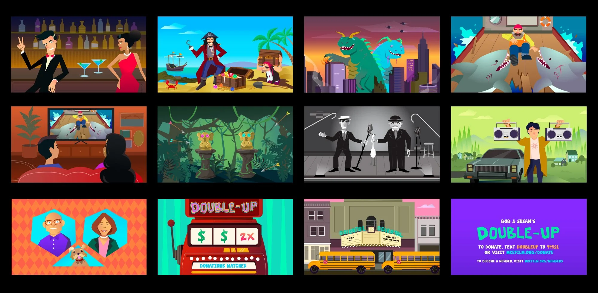 Milwaukee Film: Double-Up Campaigns