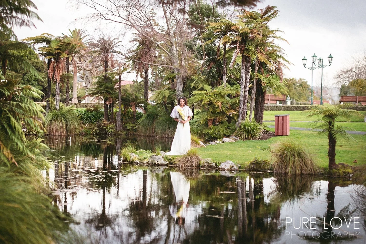 Rotorua Government Gardens Bride