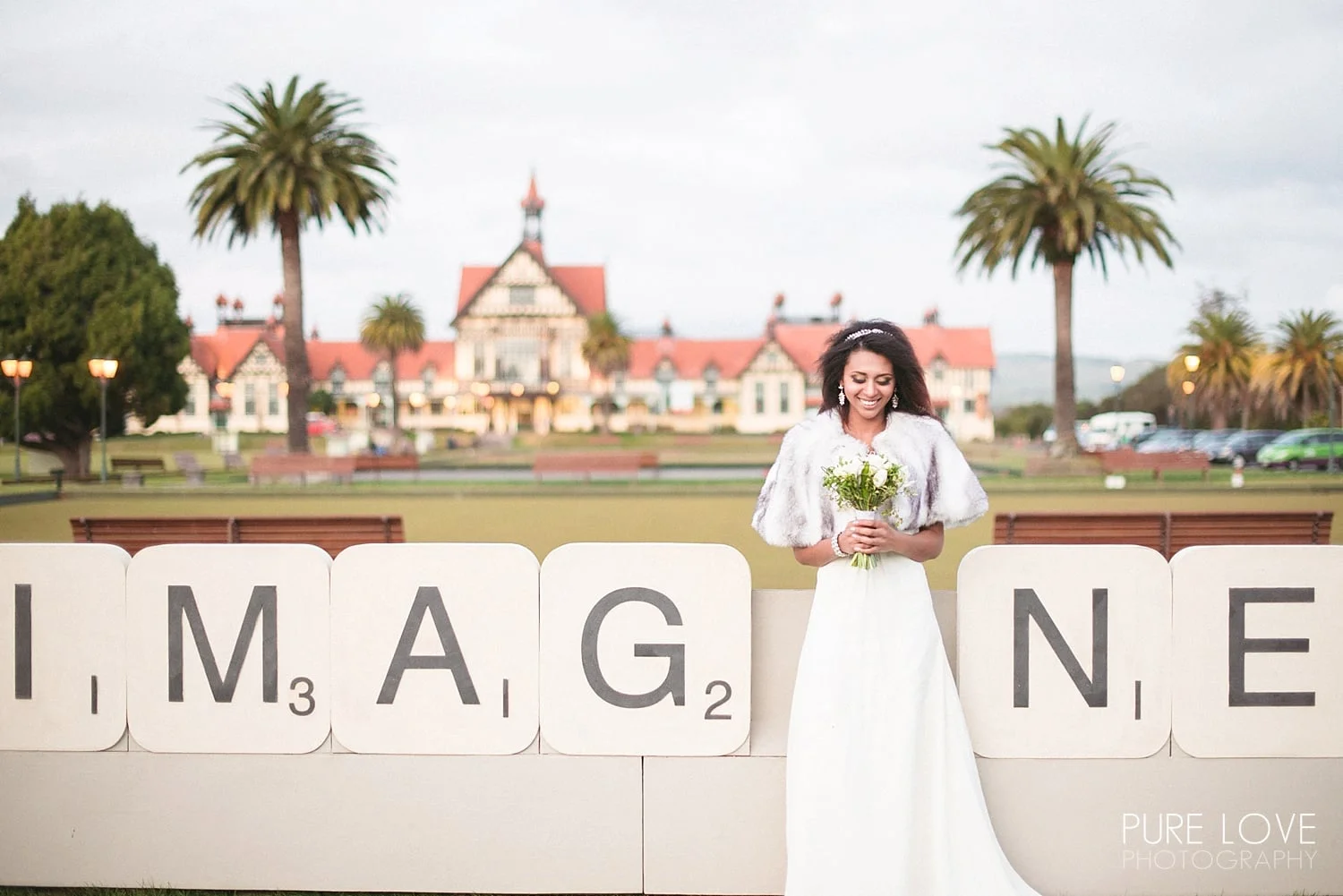 Rotorua Government Gardens Bride