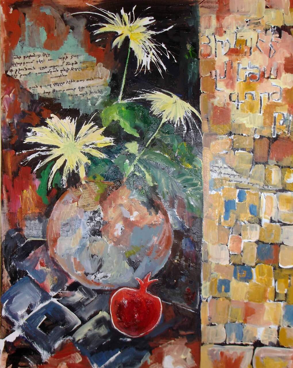 10 Reflection from Yesterday No 1 Mixed-media on canvas.jpg