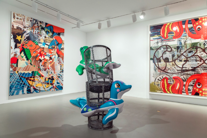 Love him or hate him, Jeff Koons will be the focus of the largest survey of his work ever exhibited, this summer at the Whitney in NY. I happen to love the fetishistic quality of his work. I saw his work in the 80's when I was a little kid and had no idea what it meant but was always very drawn to it. It was not until high school and college that I began to understand the statements he was making with his pieces, and from that point on became even more appreciative of it. I was living in NYC at the time that the balloon dog pieces and "inflatables" series were coming out of his studio. I wandered over to Sonnabend for the show and was blown away by the large scale paintings, that are executed with surgical precision. Throughout the years I have seen his work exhibited in various locations and this culmination in one place is going to be fantastic. 