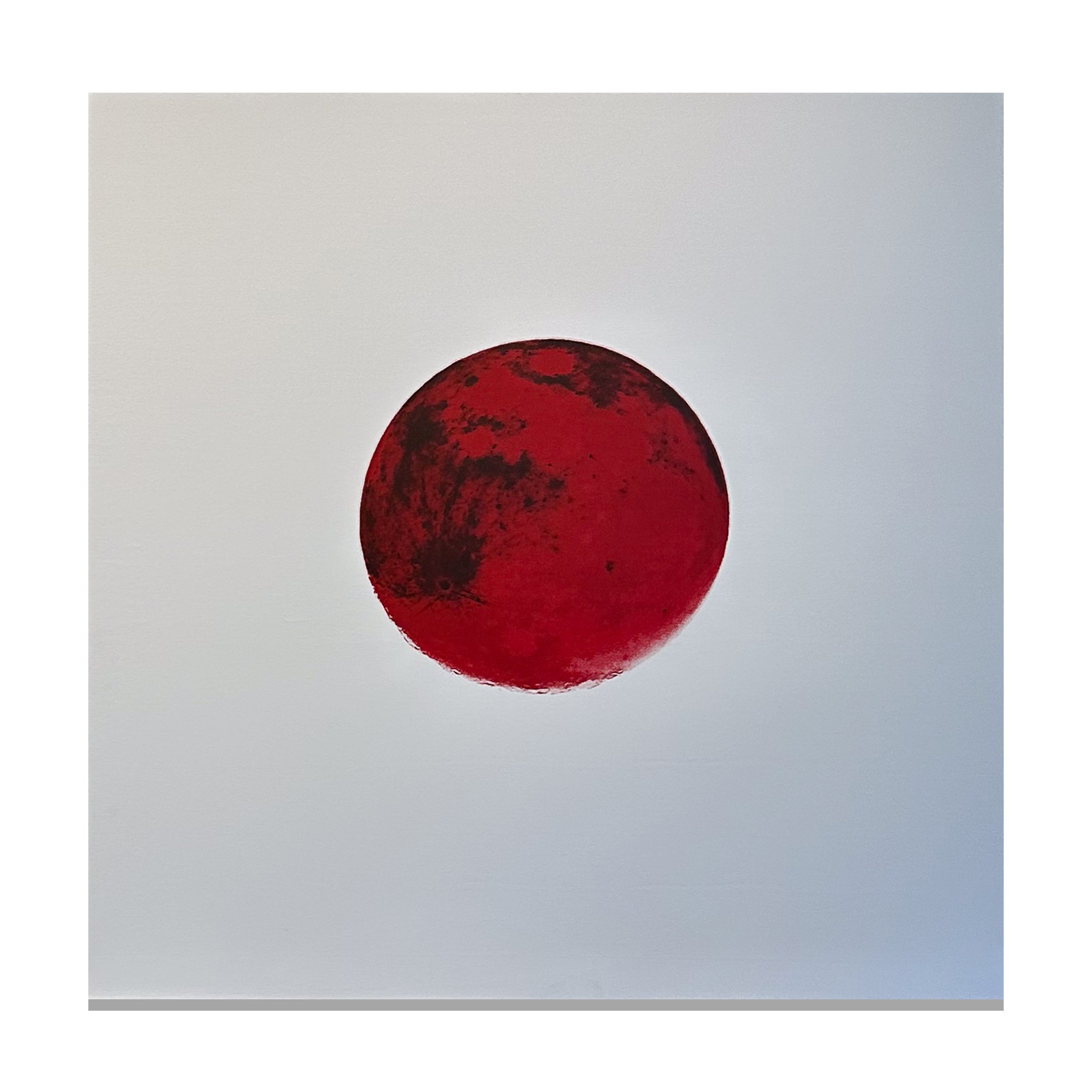  Altered State 5, 2025  Silkscreen on Canvas  58 × 58 in. 