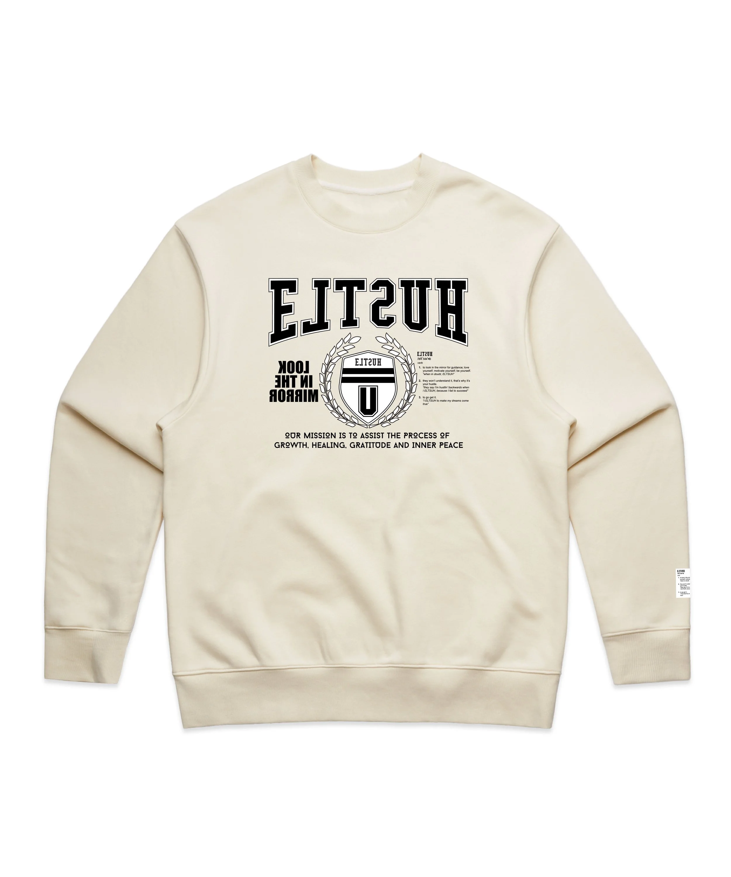 Mission Crew Sweatshirt (M) | oatmeal