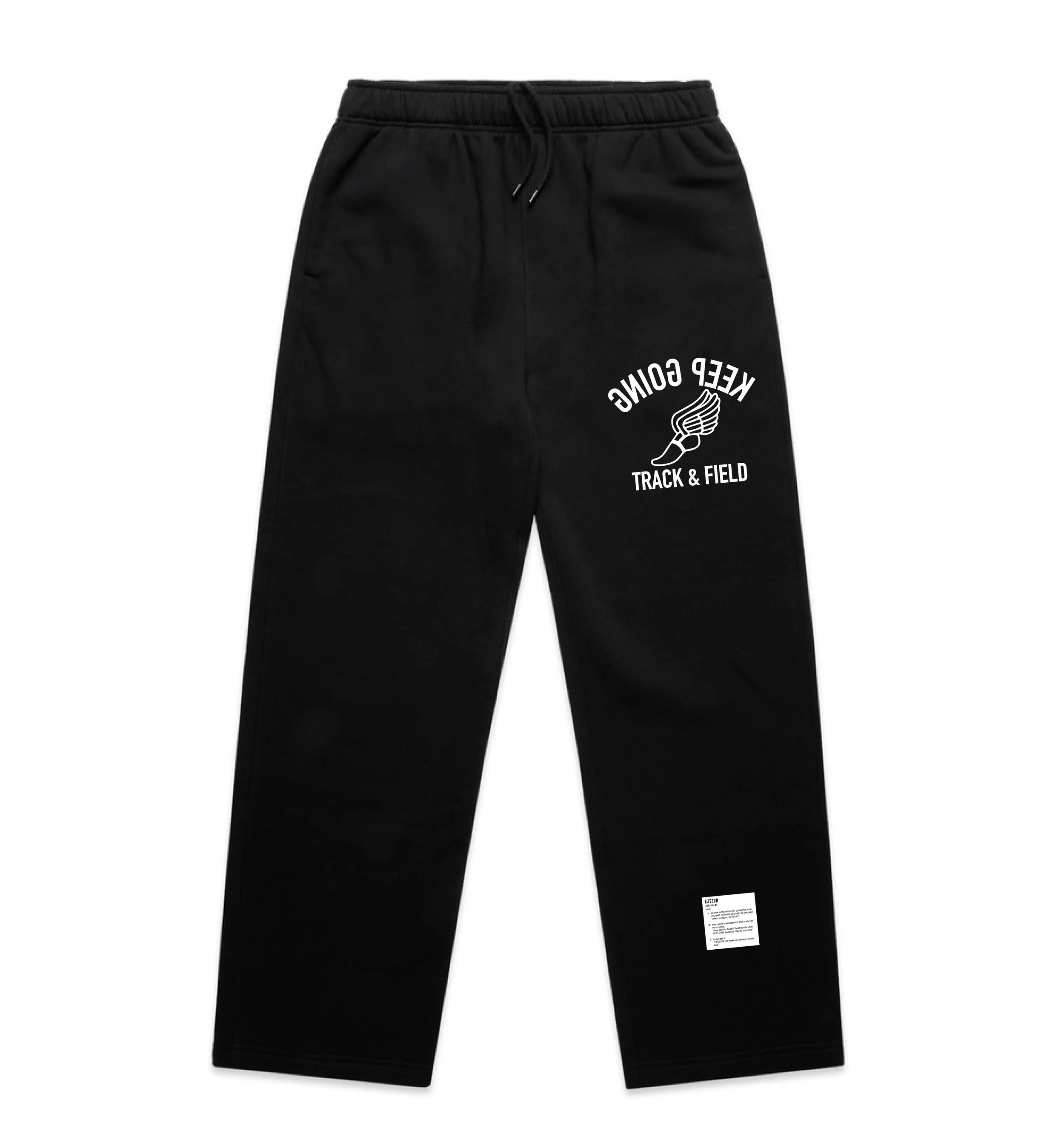 Keep Going Sweatpants | black