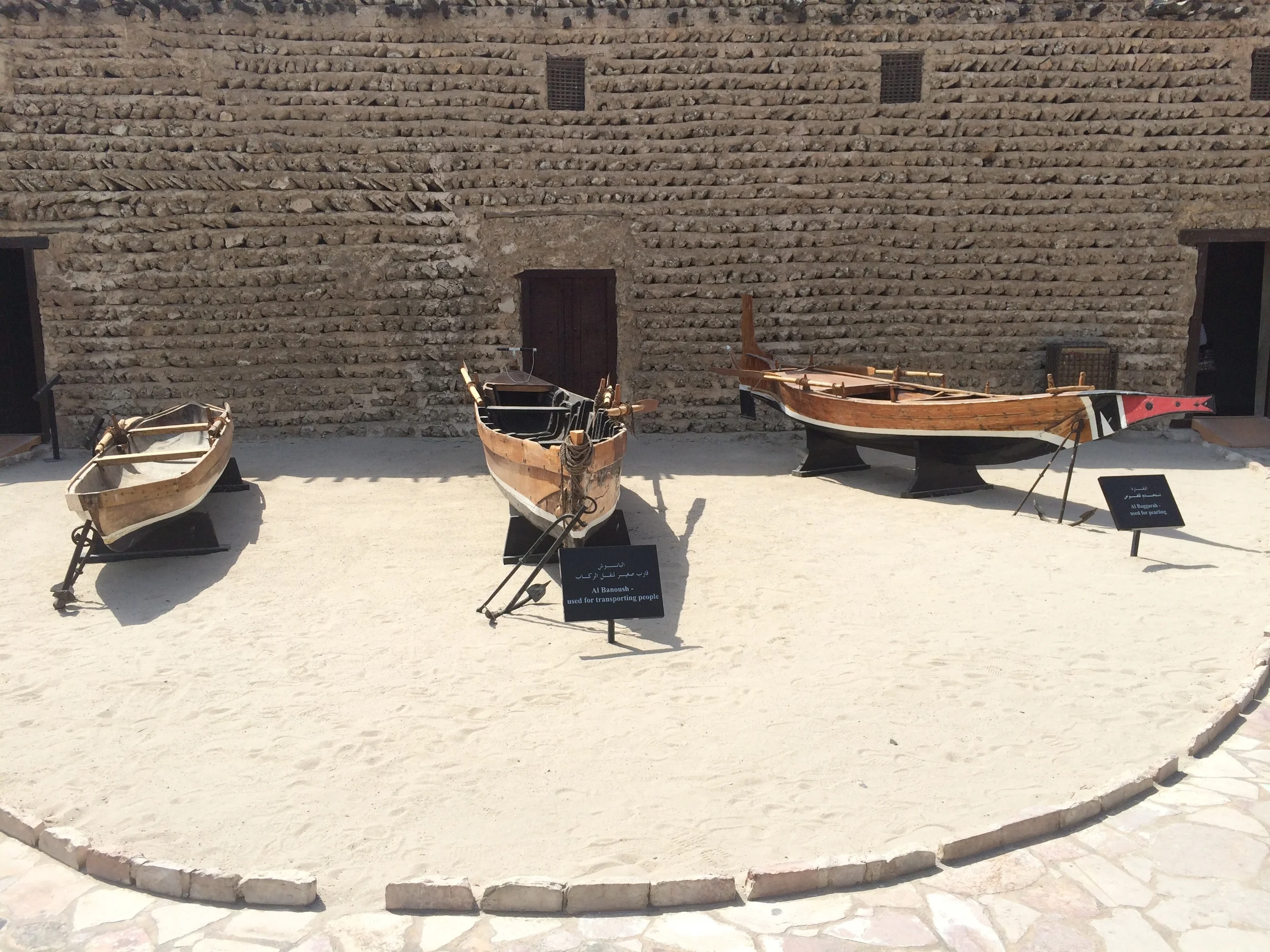 Dubai Museum was across the street from the Hotel.