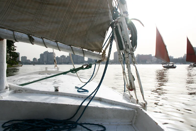 Felucca, Cairo 2010.
