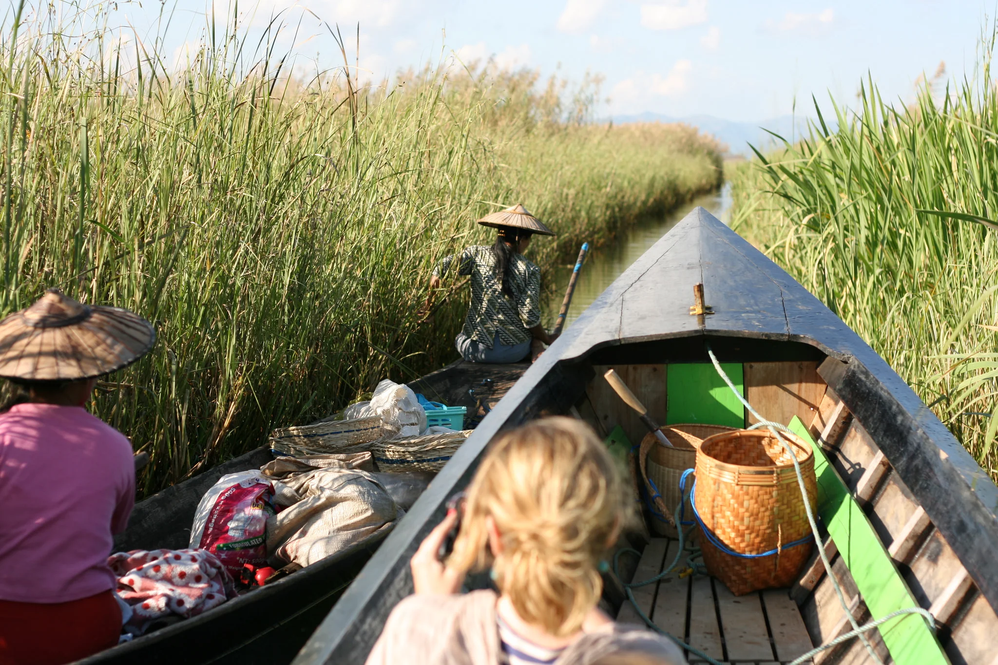 Traffic Jam, Inle Lake 2014.