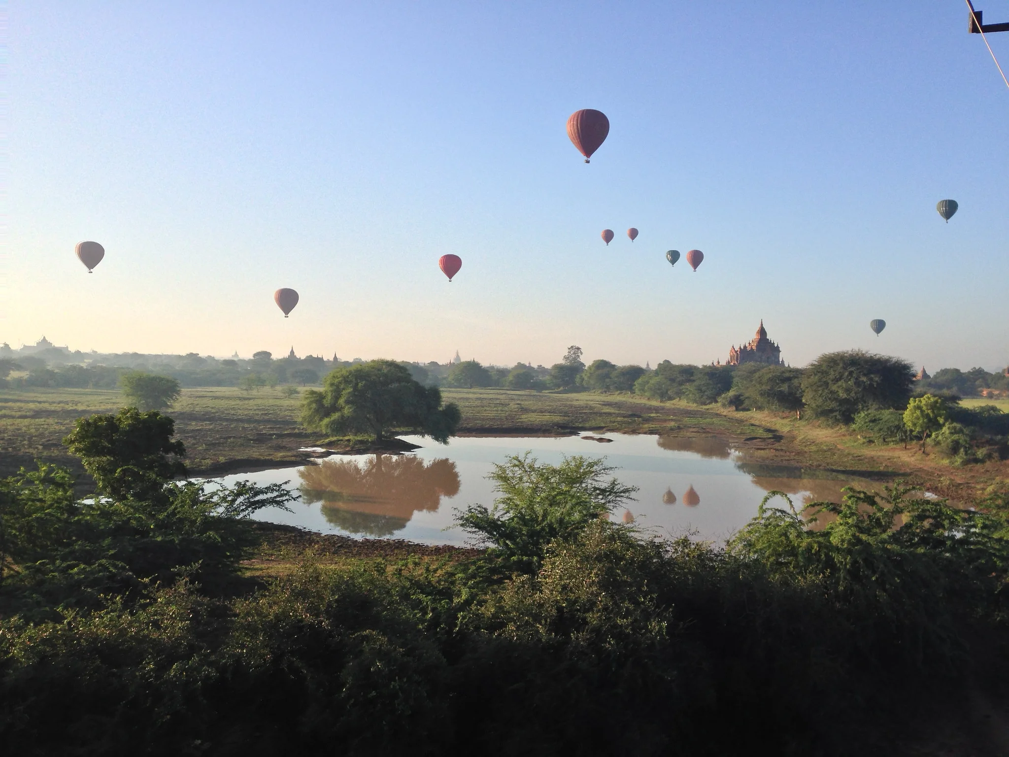 Quiet reflection, Bagan 2014.