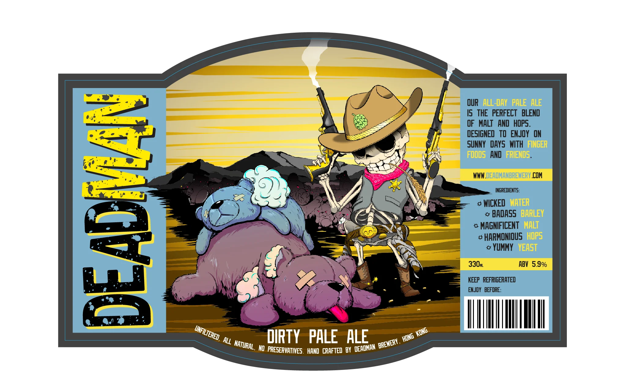 Deadman: Dirty pale ale