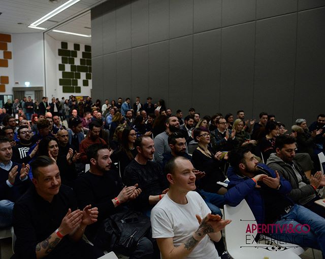 Crowdy seminars at last edition of #aperitiviexperience at @eatalyworld