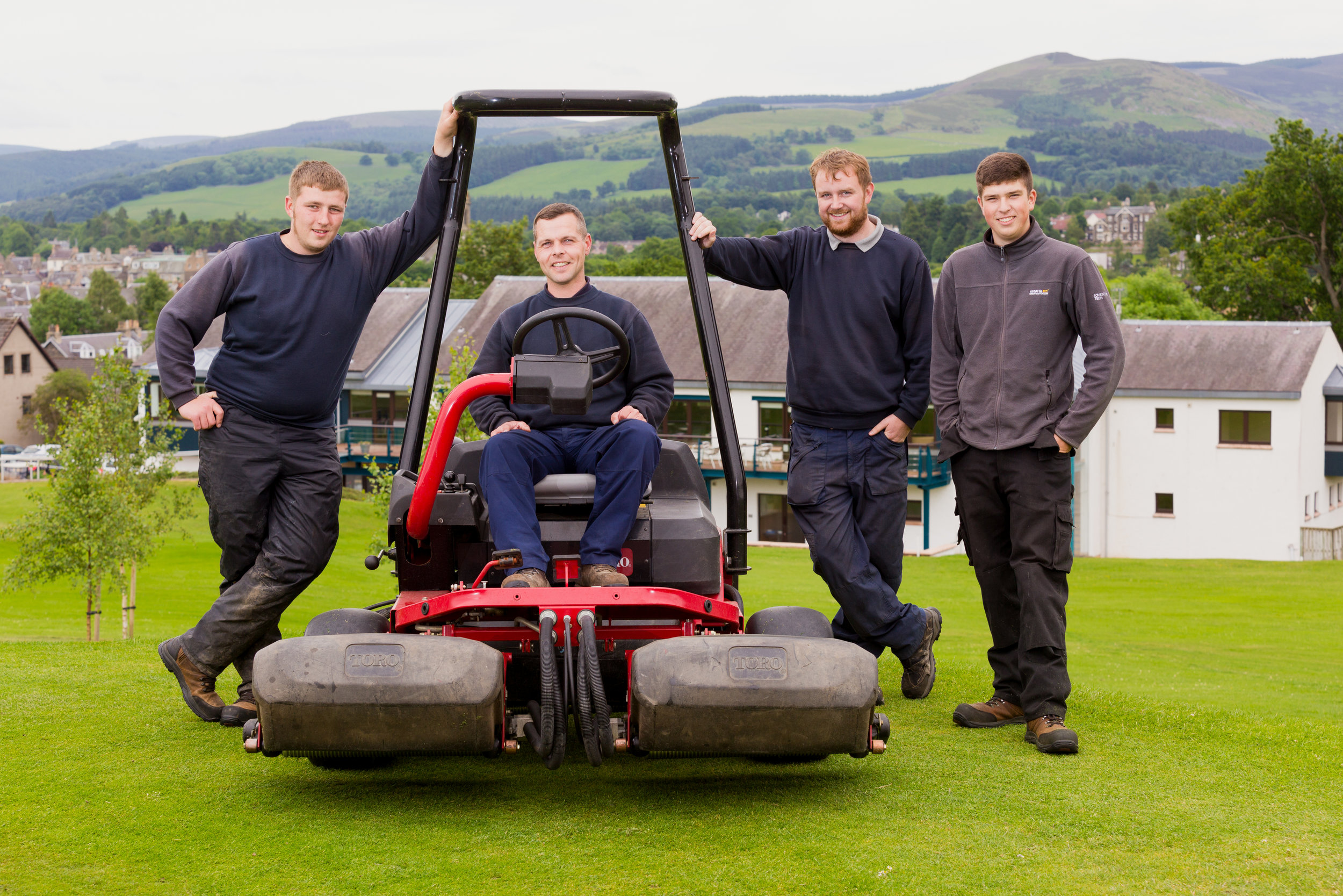 steve borthwick and his greens team