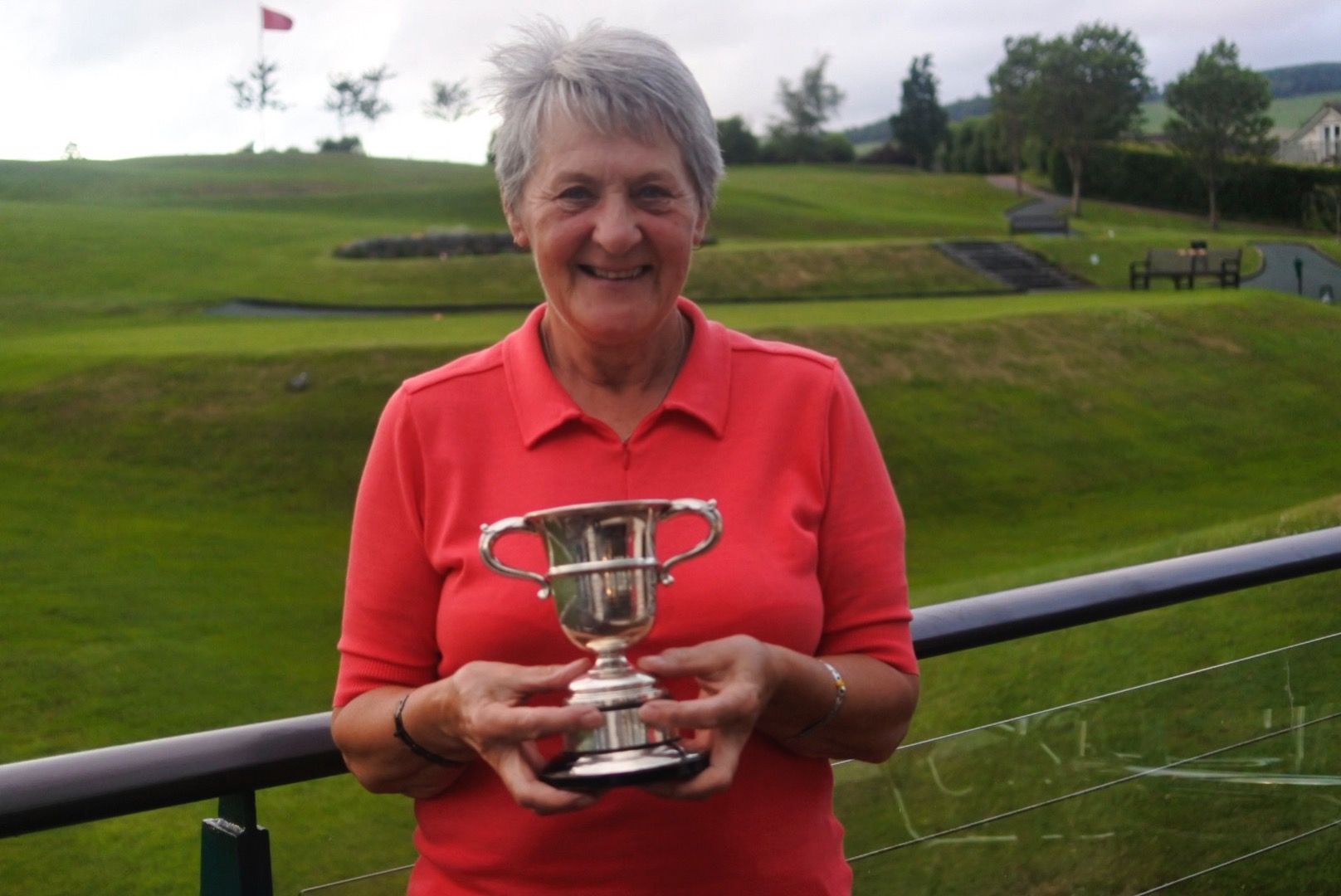 Sheila cuthbertson won the ladies club championship for the 20th time