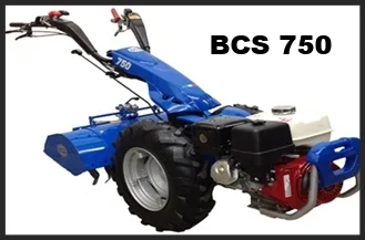 BCS 750 Tractor - "PowerSafe Series"
