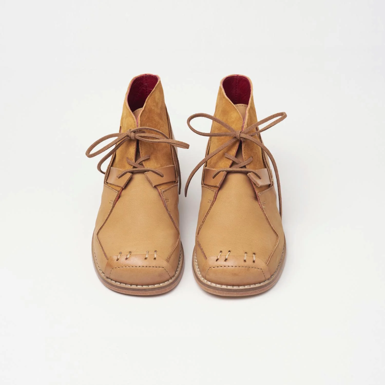 Two_tone_leather_boots_camel